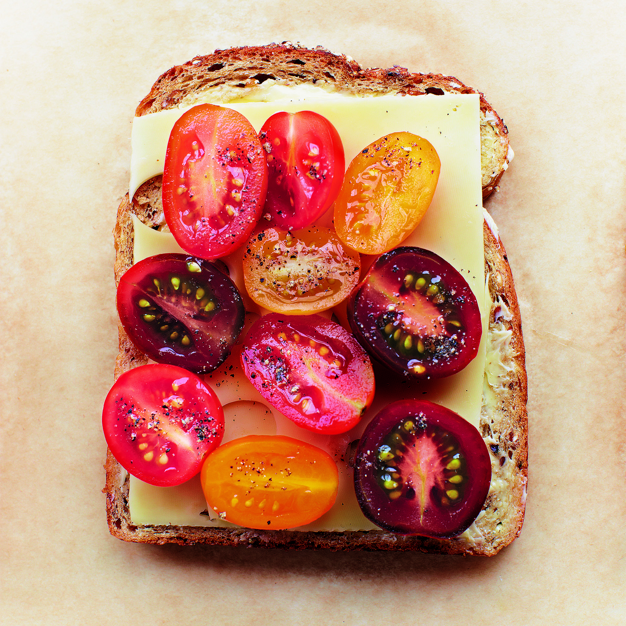 Classic Cheese and Tomato Sandwich Classic Cheese and Tomato Sandwich