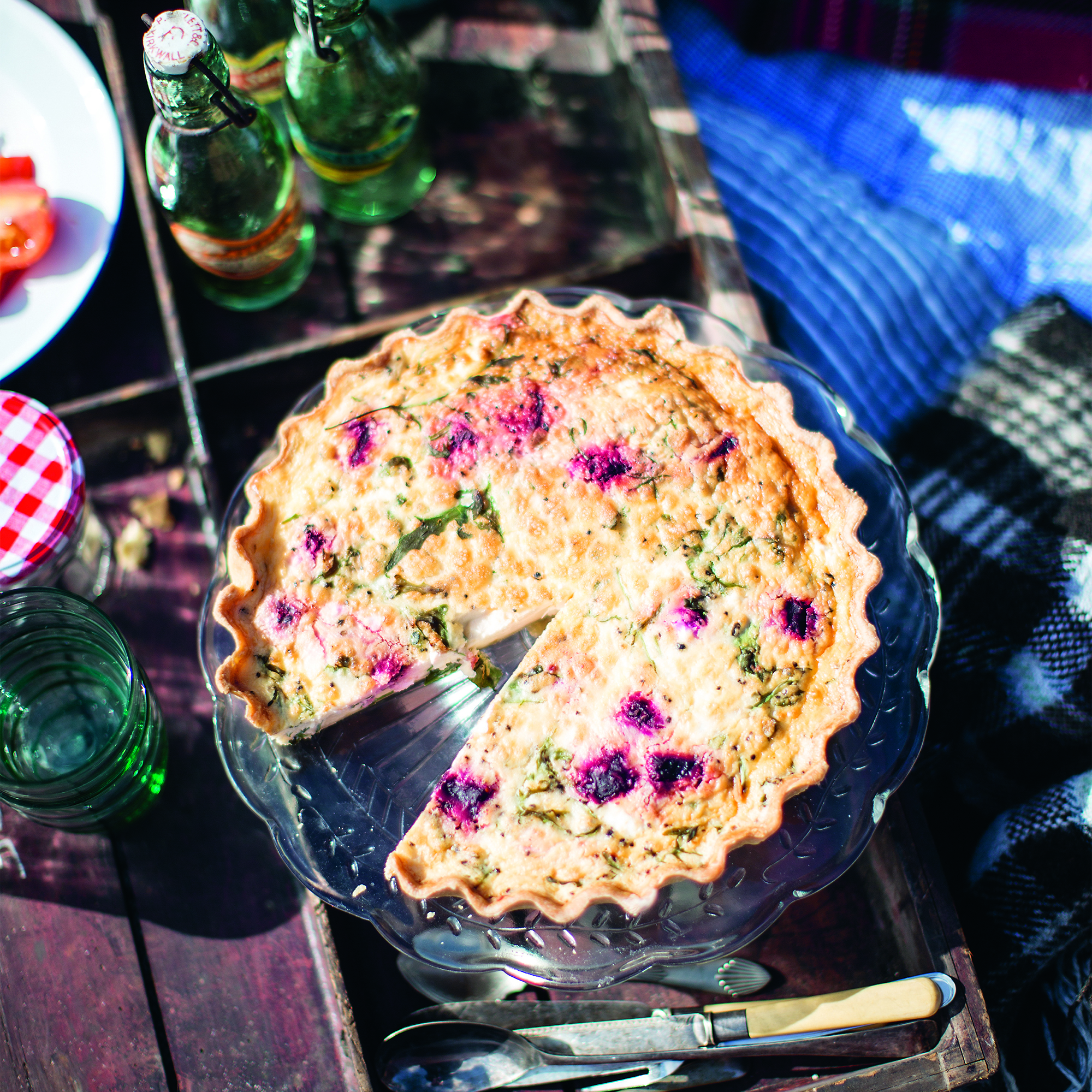 Beetroot Quiche Beetroot Quiche