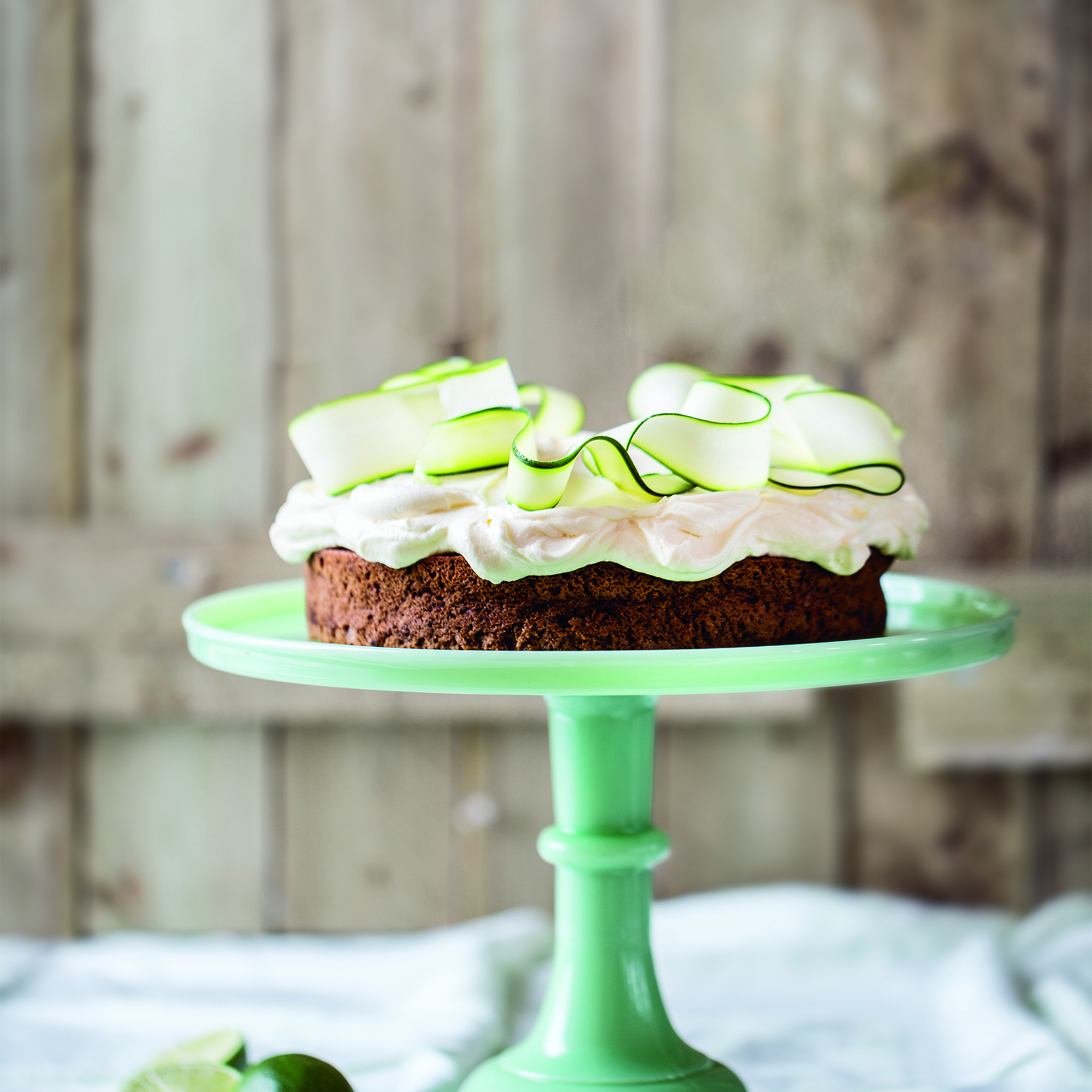 Courgette and Lime Cake Courgette and Lime Cake