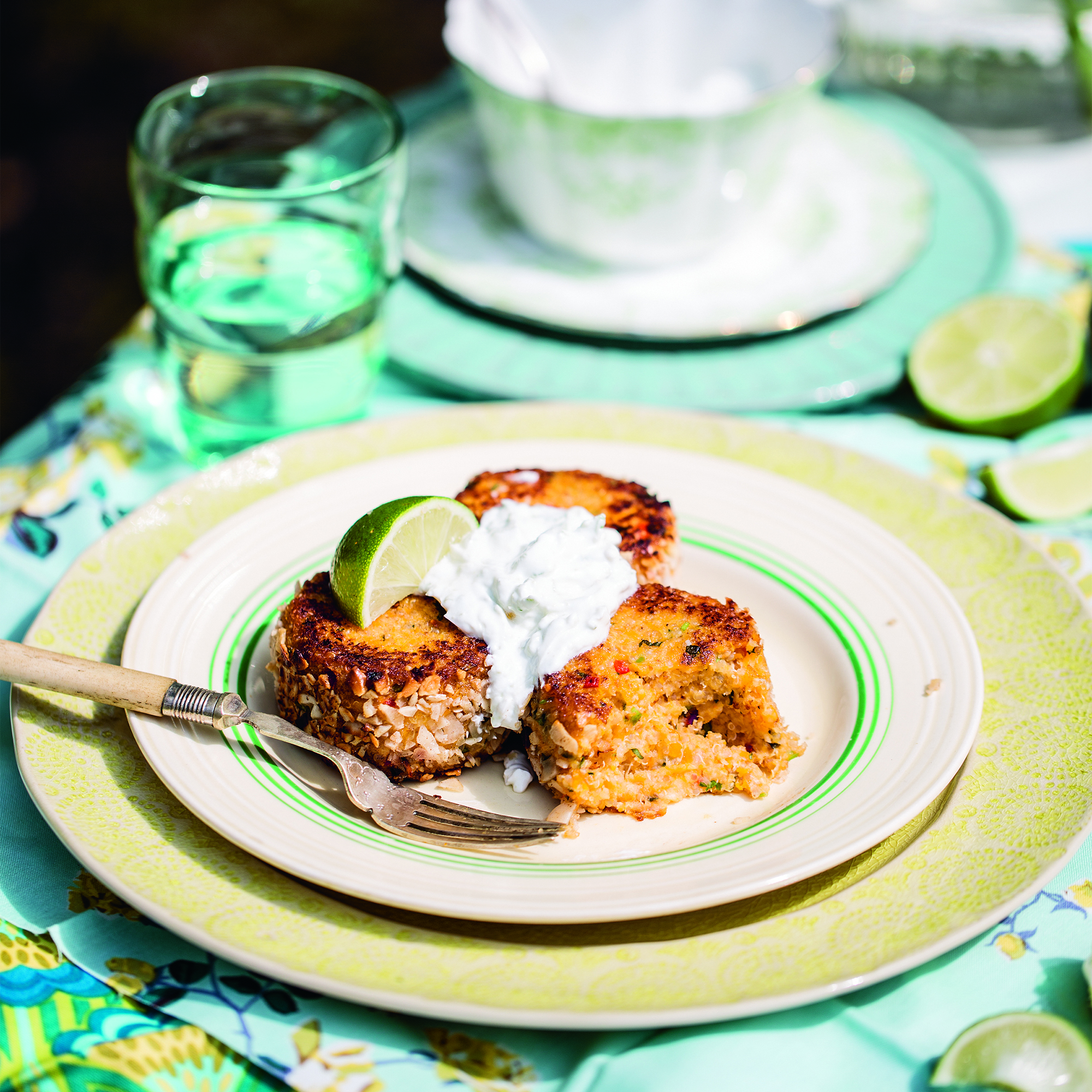 Quinoa and Butternut Squash Cakes Quinoa and Butternut Squash Cakes
