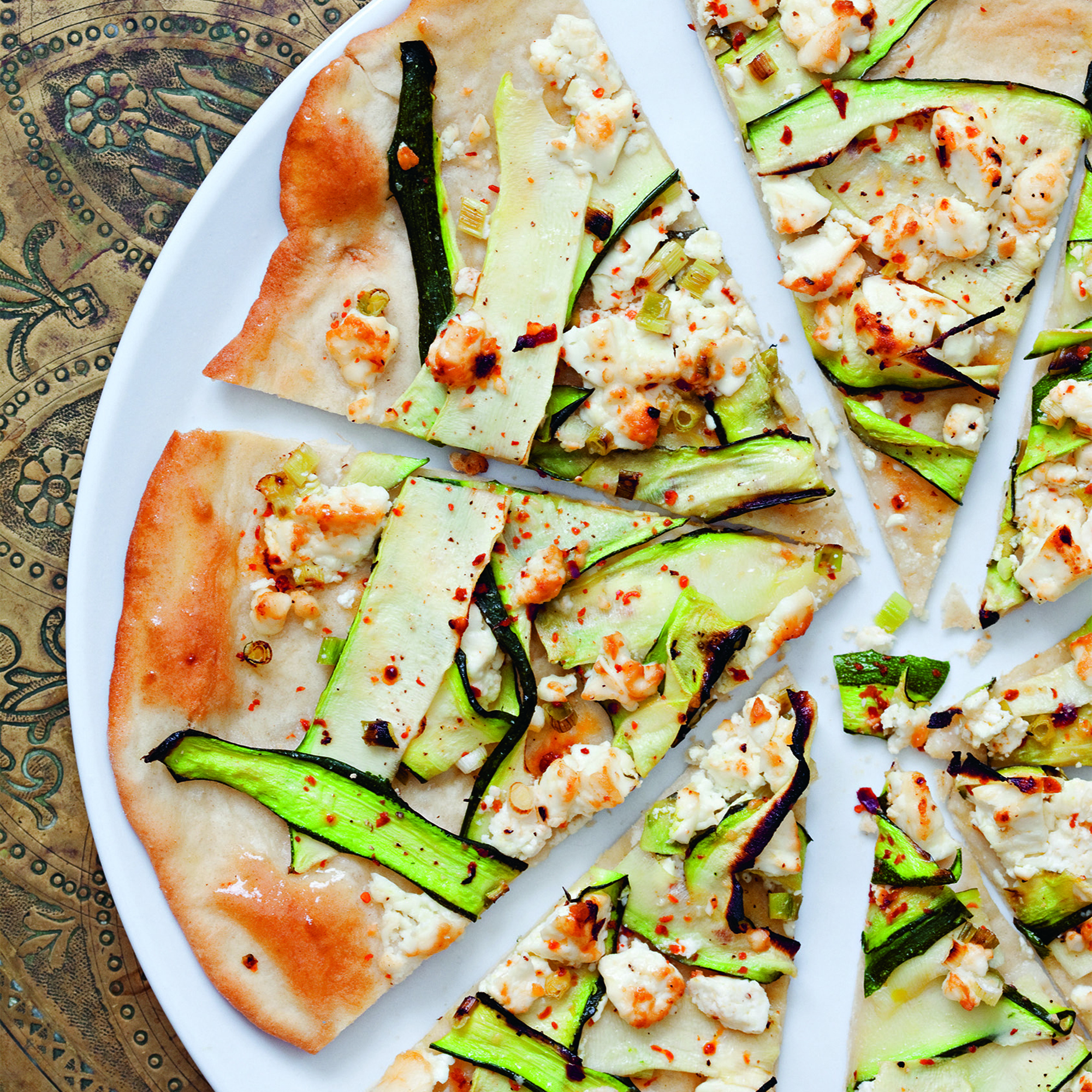 Rebecca Seal's courgette lahmacun recipe Photo of courgette lahmacun