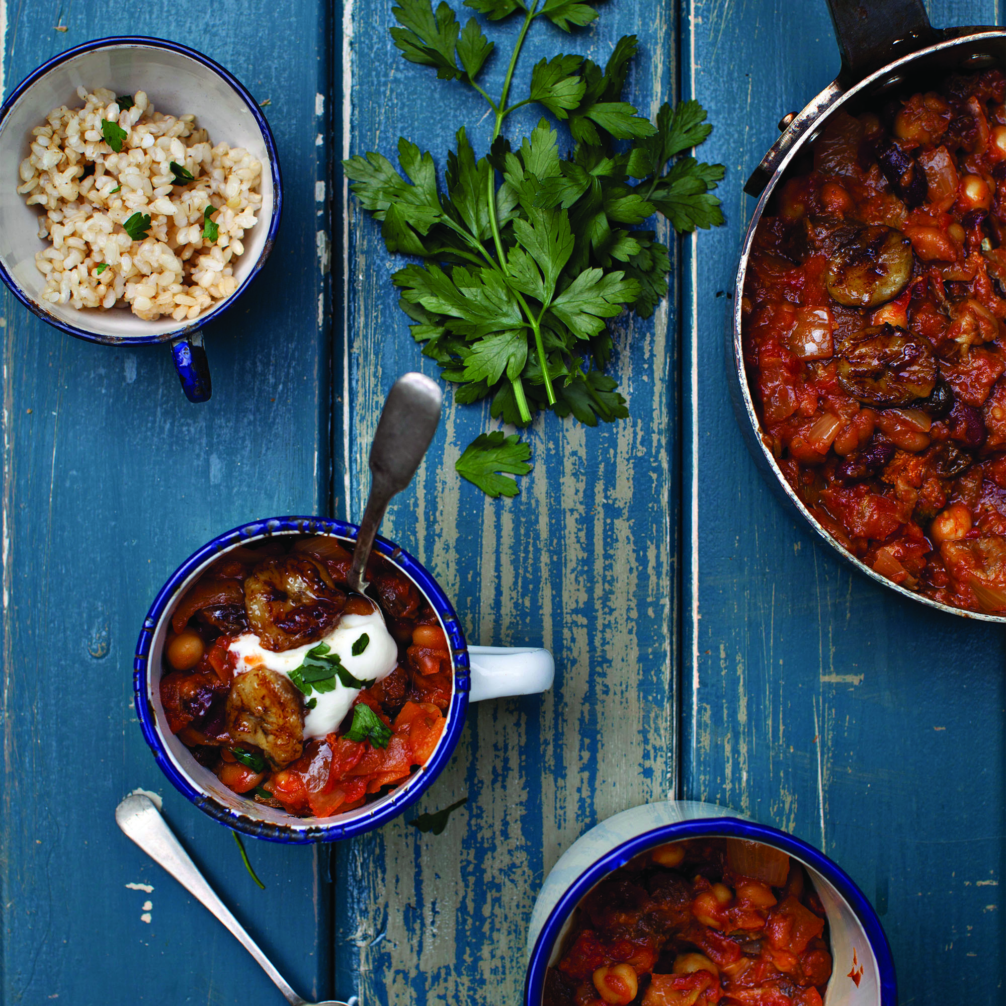 Tomato and Banana Bean Curry Tomato and Banana Bean Curry