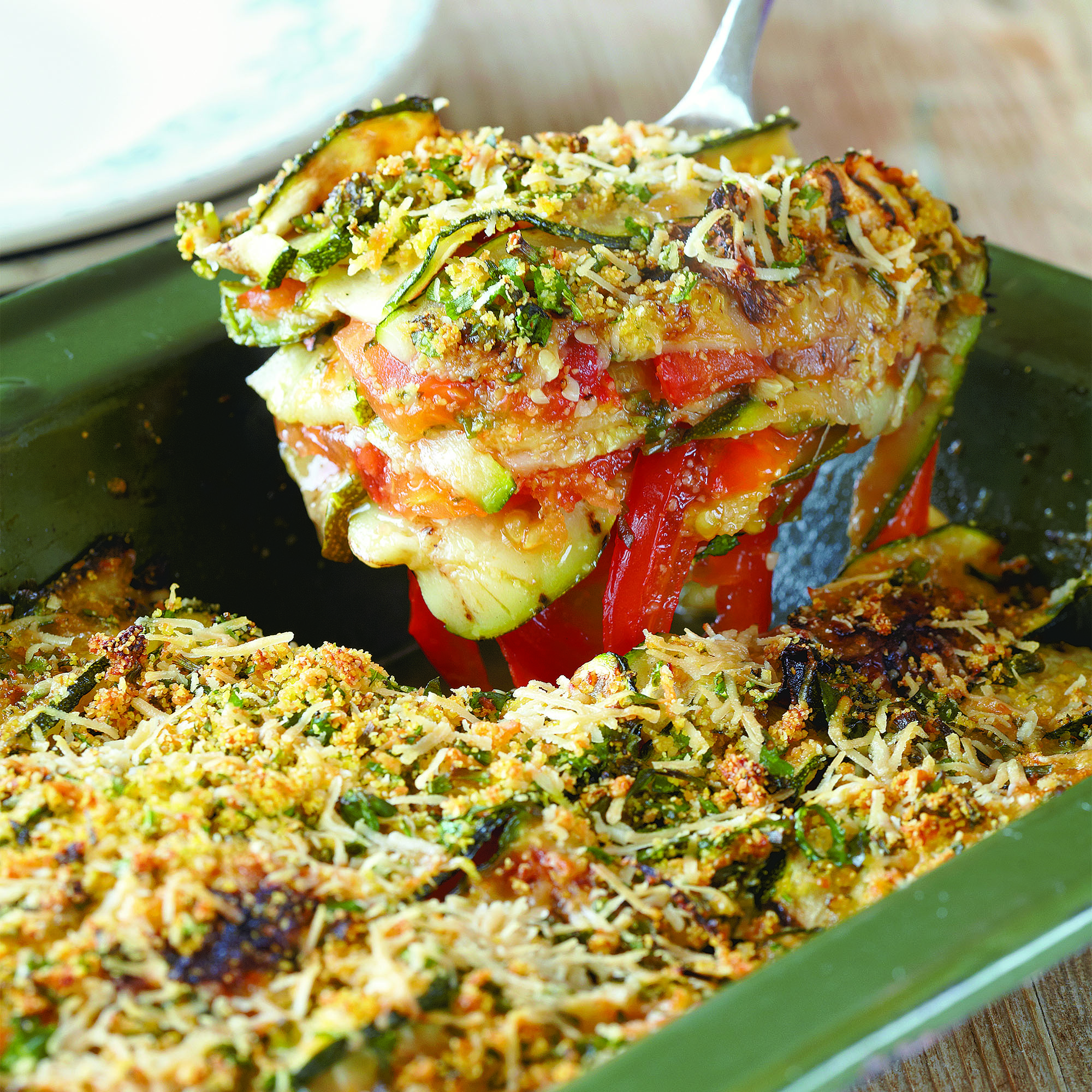 Courgette and Tomato Gratin Courgette and Tomato Gratin