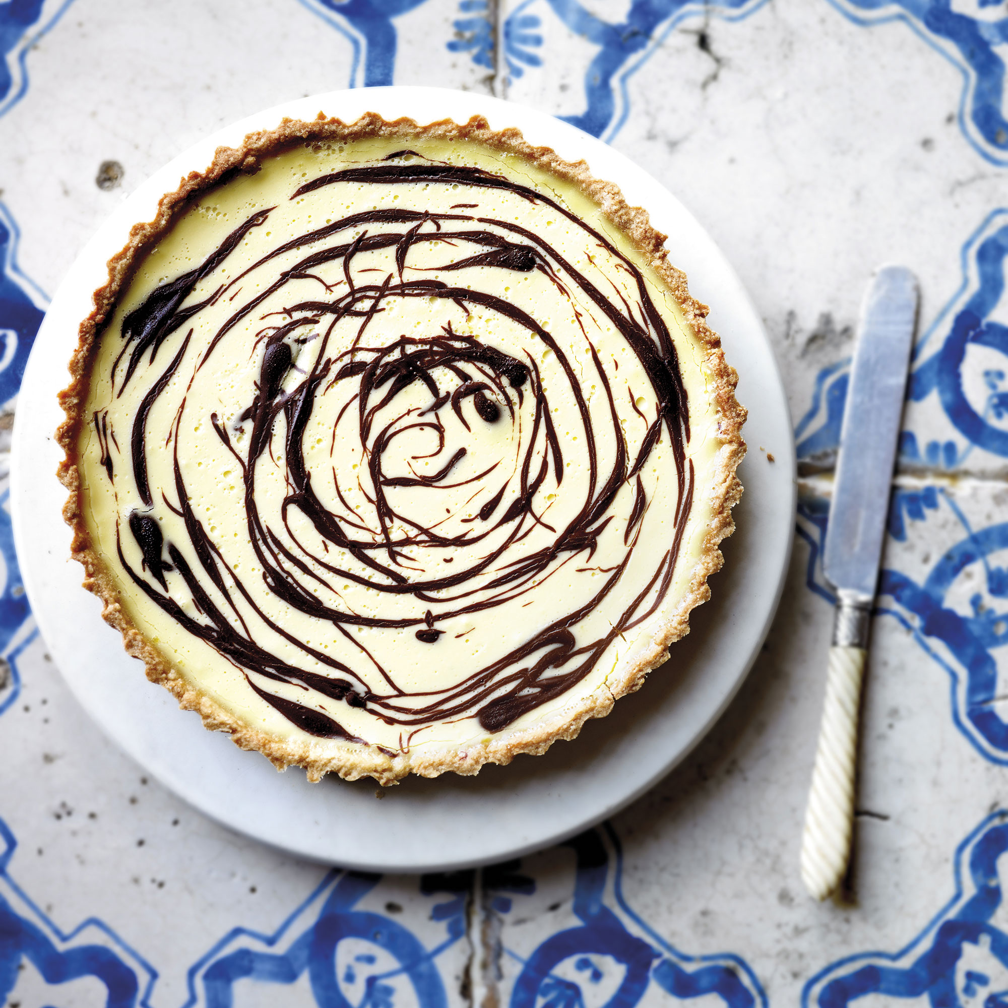 Tarte au Citron with a Chocolate Twist Tarte au Citron with a Chocolate Twist