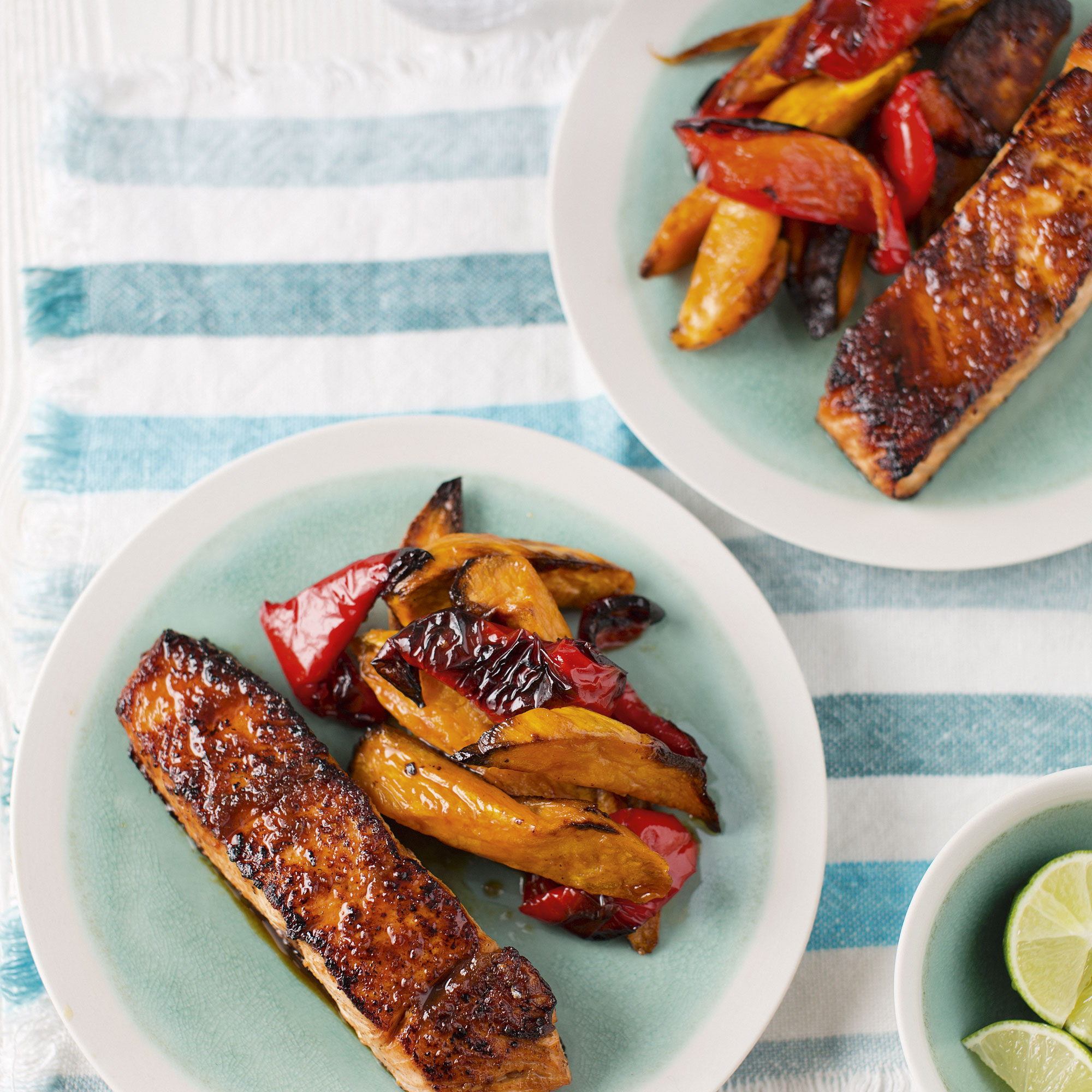 Seared Spicy Salmon Photo of Seared Spicy Salmon