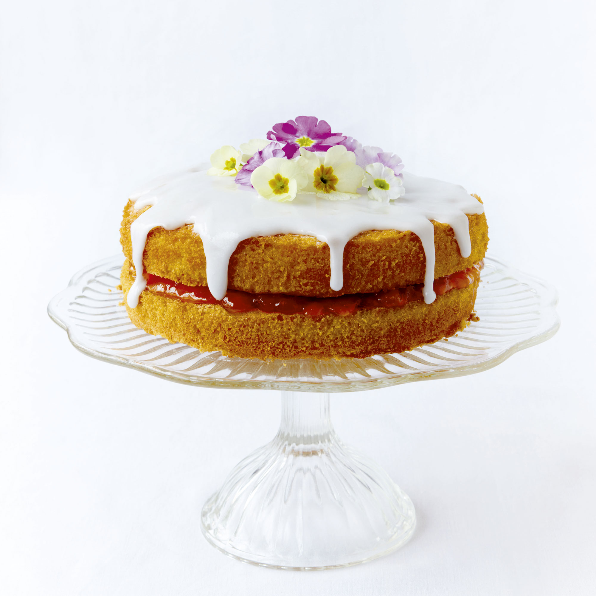 Gluten Free Easter Sponge Cake Easter sponge cake photo