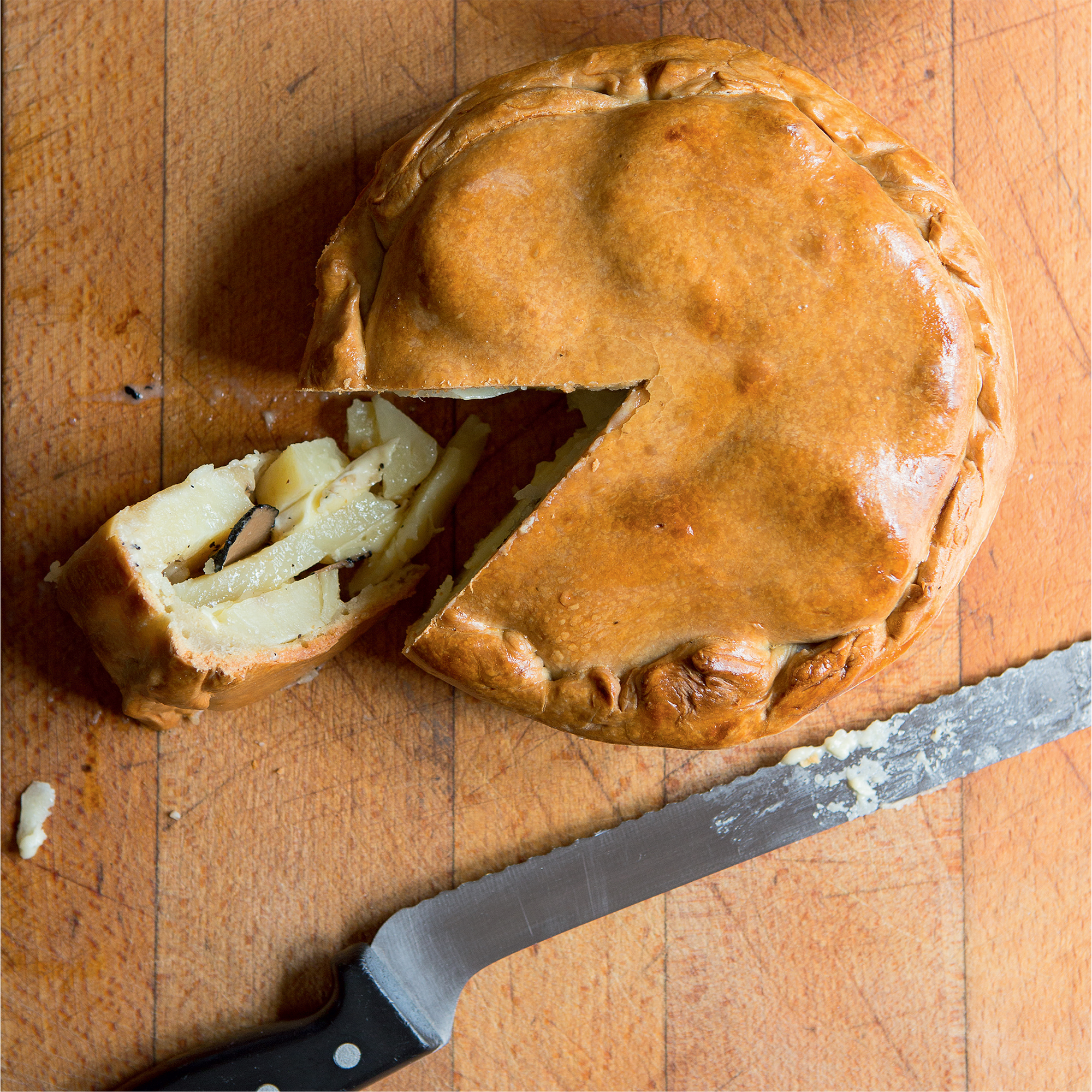 Truffle, Cheese and Potato Pie Truffle, Cheese and Potato Pie
