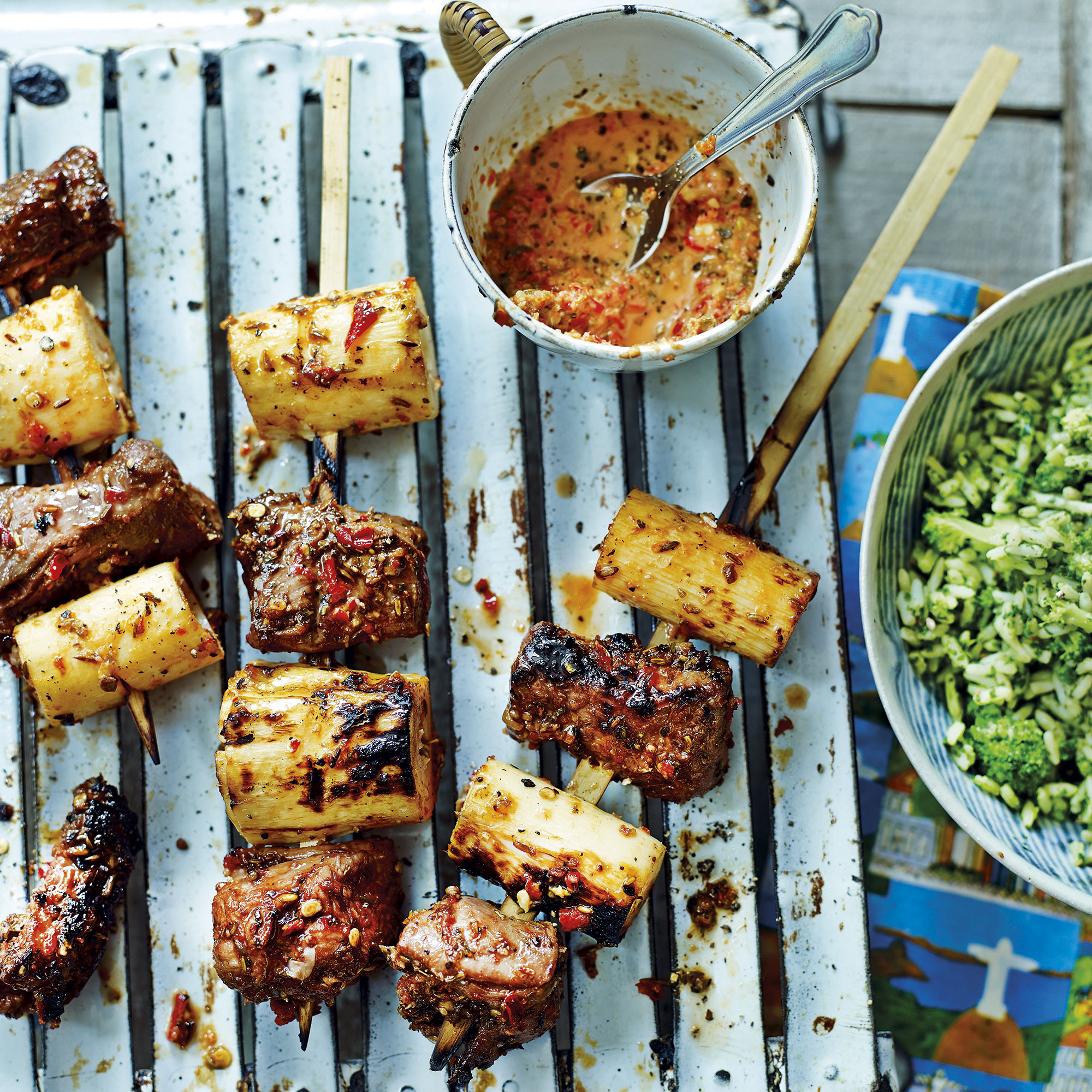 Chilli and cumin marinated lamb Chilli and cumin marinated lamb