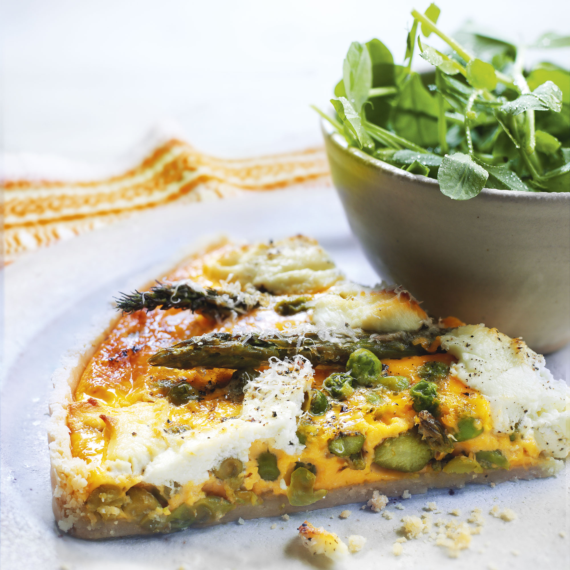 Summer Greens Tart Summer Greens Tart