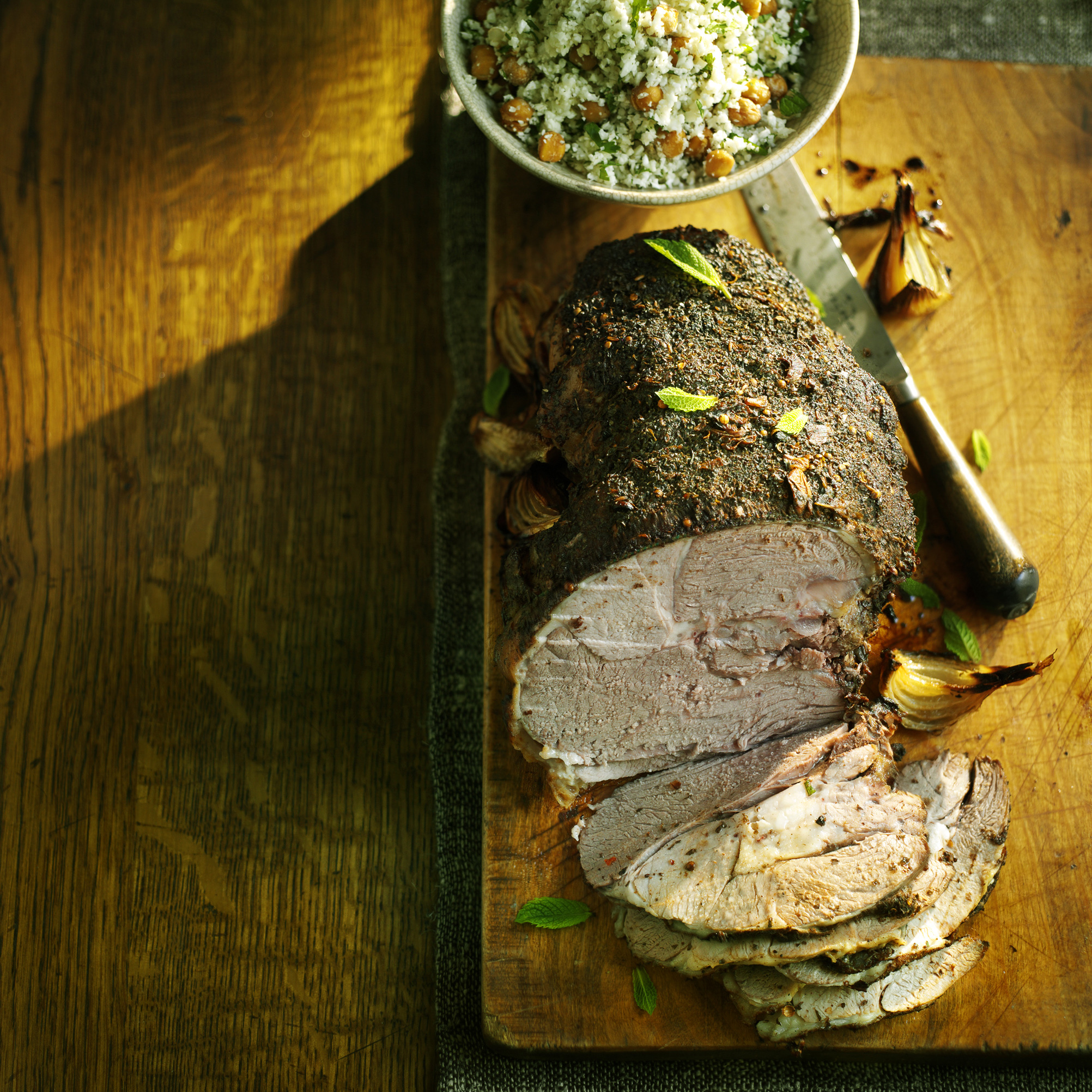Slow Cooked Lamb with Cauliflower Couscous Slow Cooked Lamb with Cauliflower Couscous