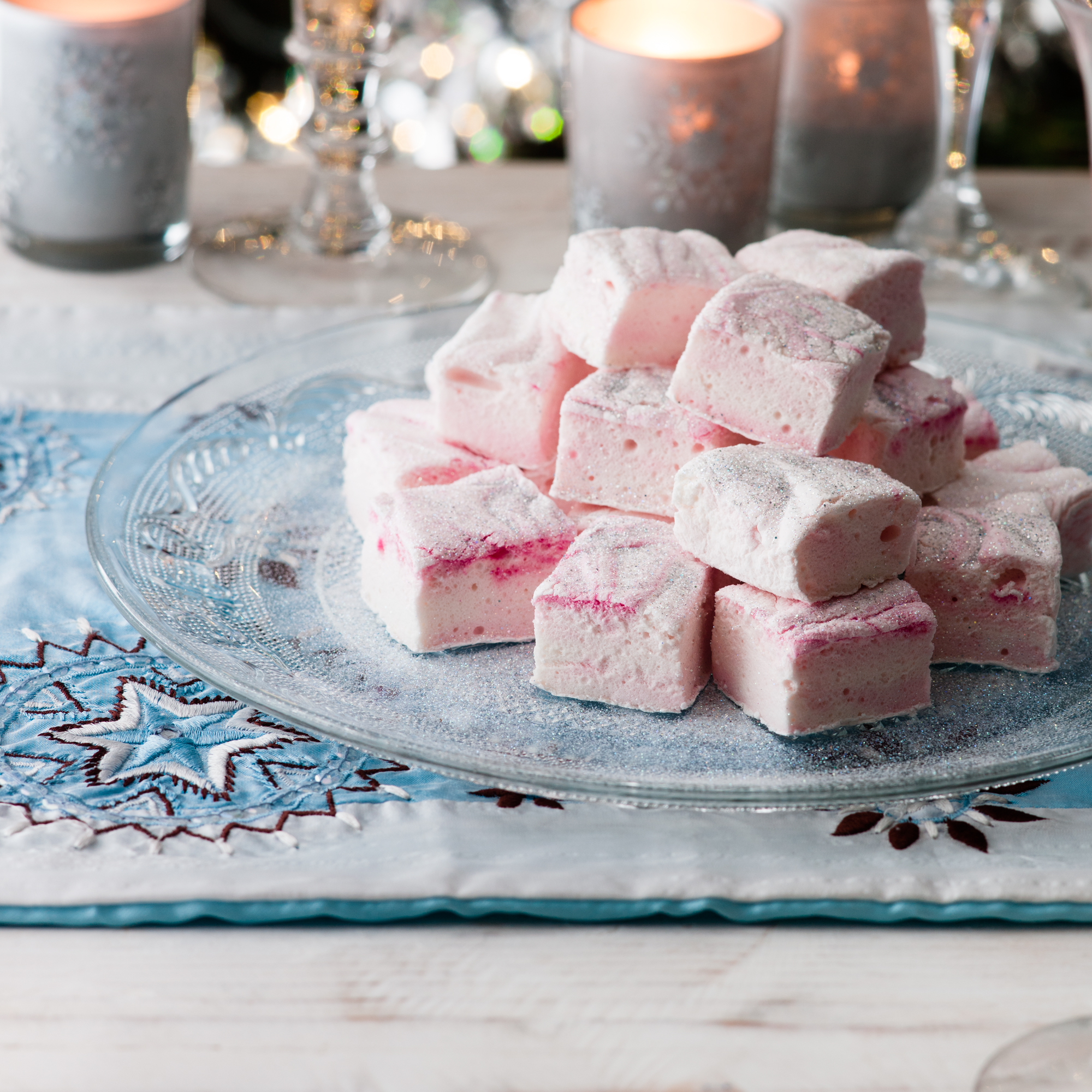 Raspberry Ripple Marshmallows Raspberry Ripple Marshmallows