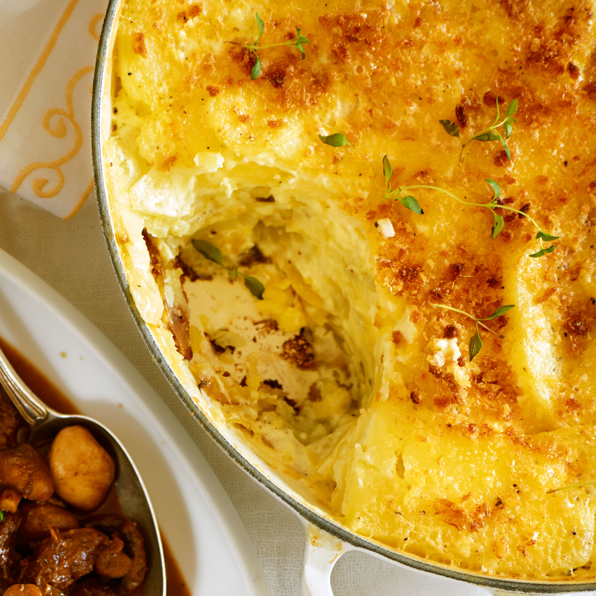 Potato Gratin in a Pan Potato Gratin in a Pan