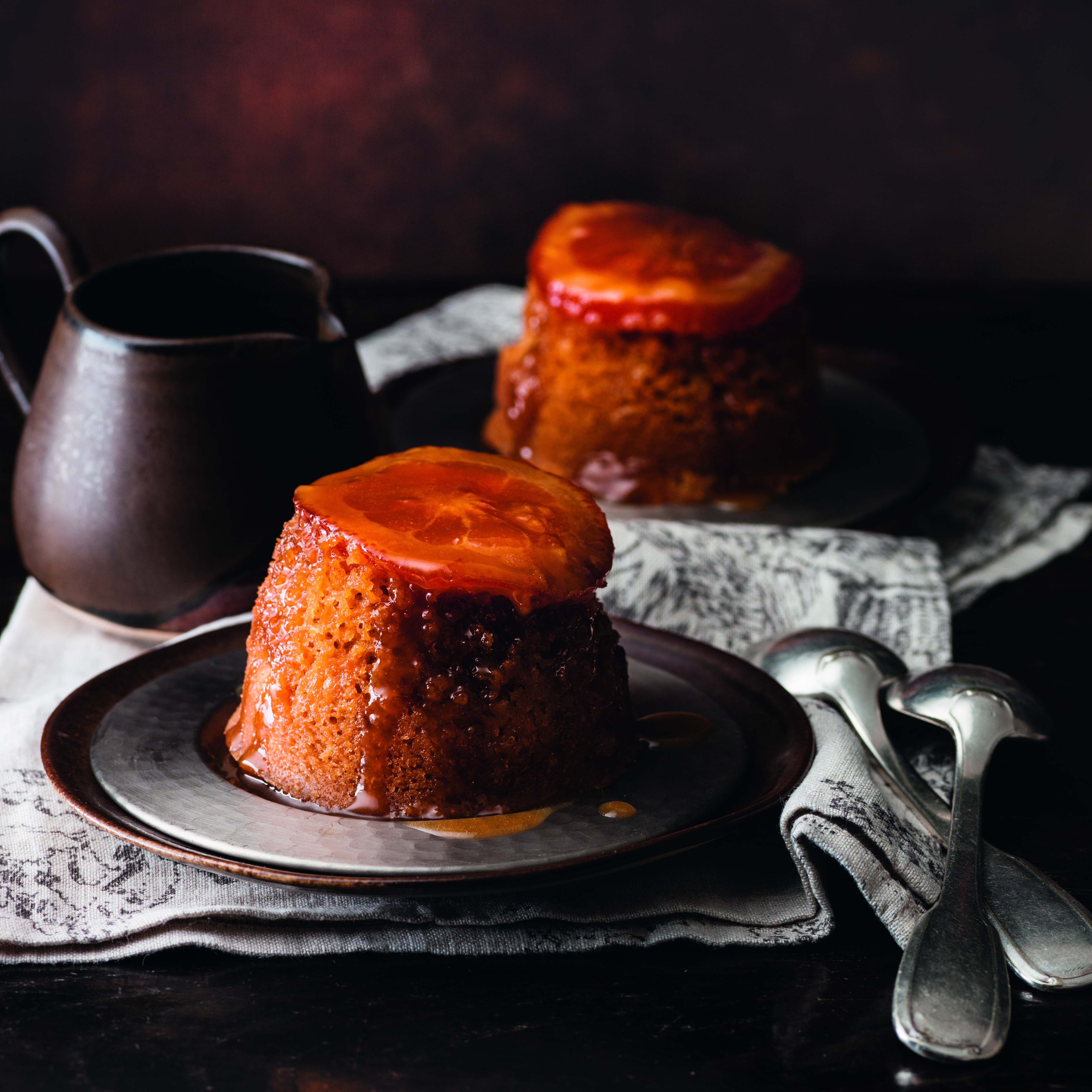 Marmalade Puddings with Whisky Sauce Marmalade Puddings with Whisky Sauce