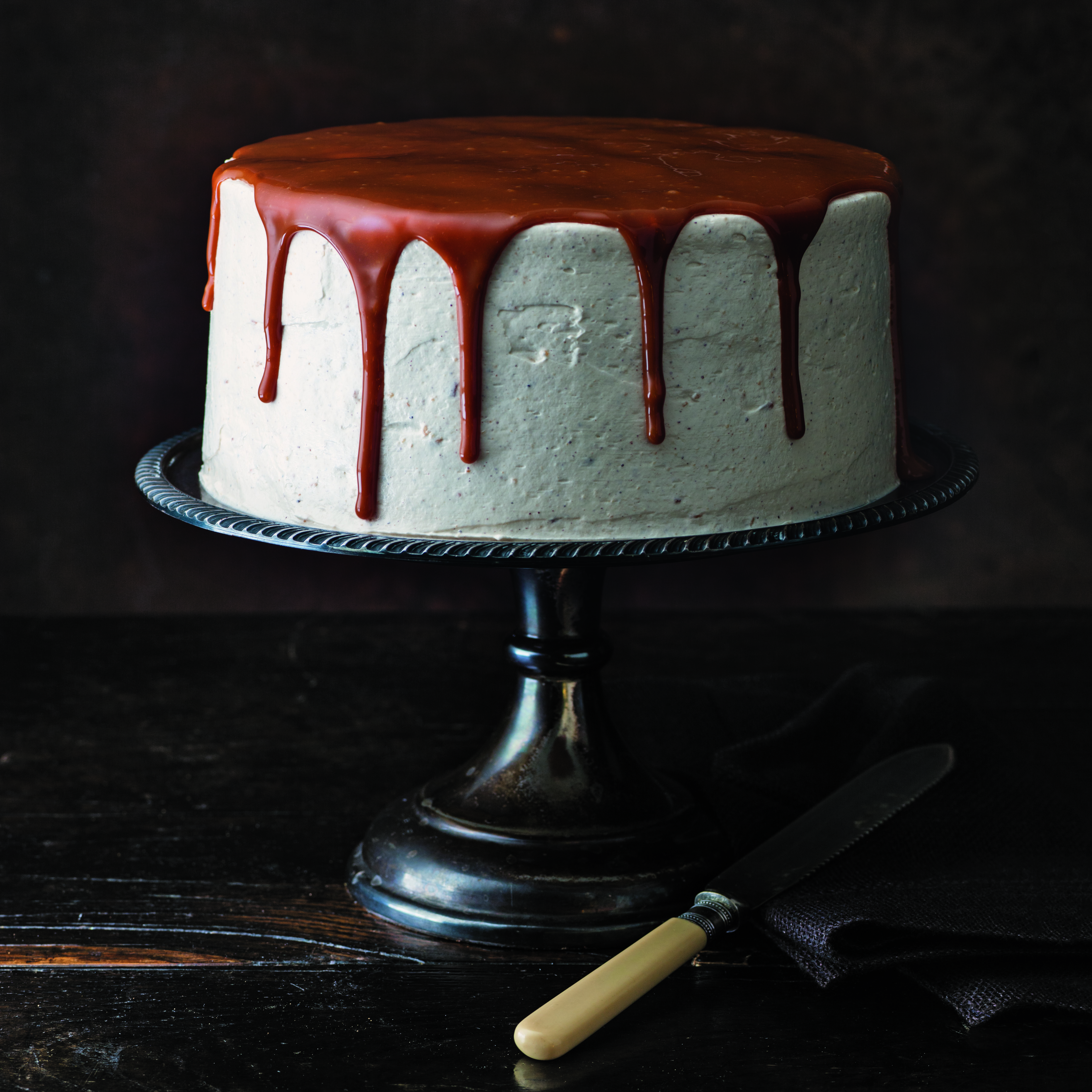 Chocolate, Hazelnut and Salted Caramel Cake Chocolate, Hazelnut and Salted Caramel Cake