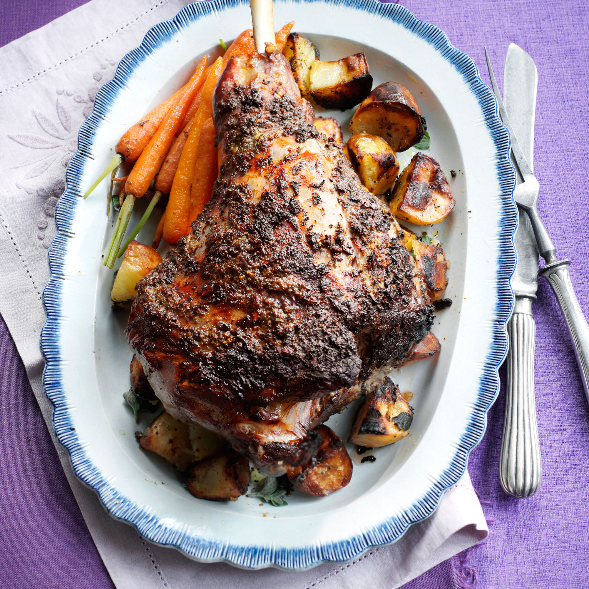 Slow Roast Greek-style Leg of Lamb Slow Roast Greek-style Leg of Lamb