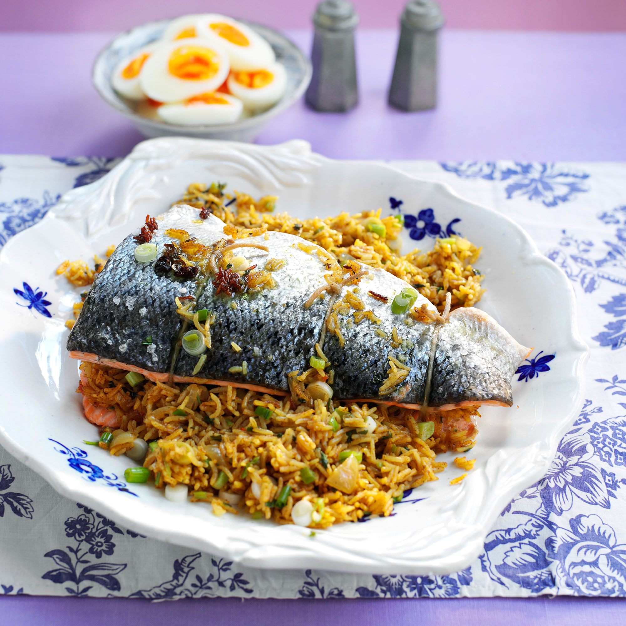 Dinner Party Mains: Stuffed Spicy Salmon Stuffed Spicy Salmon
