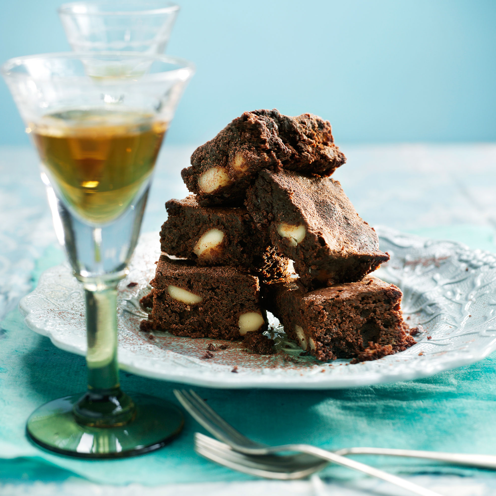 Chocolate Macadamia Brownies Chocolate Macadamia Brownies