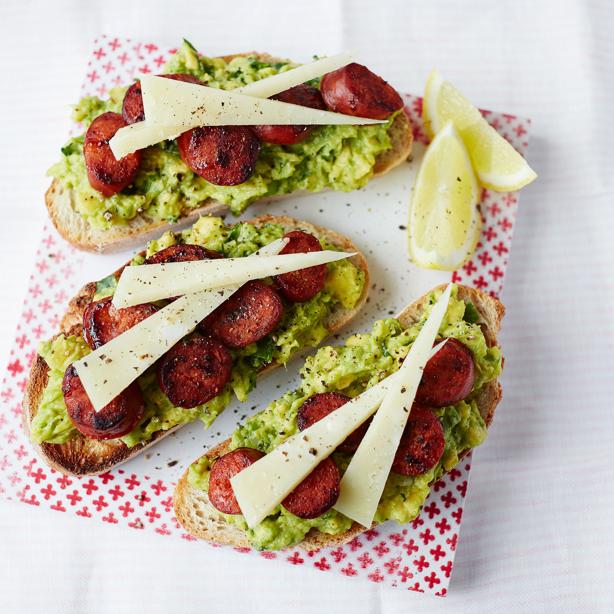 make to Chorizo lemon buttermilk with uk Bruschetta juice how  and Avocado