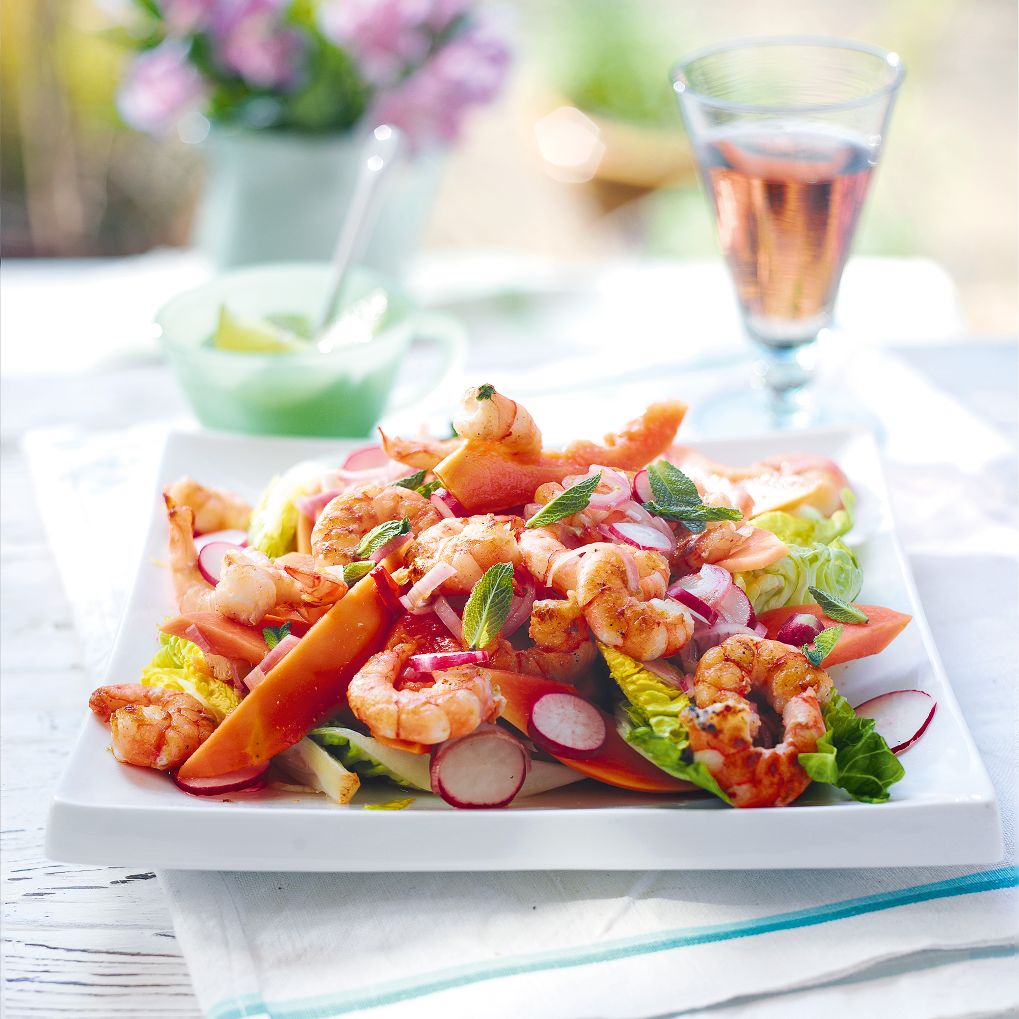 Prawn and Papaya Salad Prawn and Papaya Salad