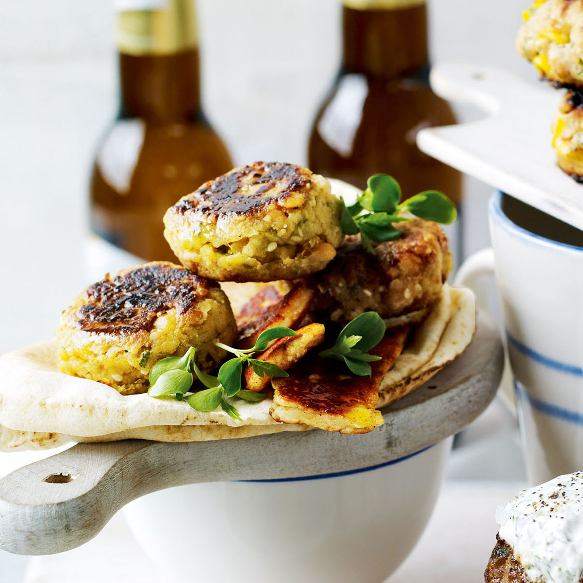 Chickpea Burger Chickpea Burger
