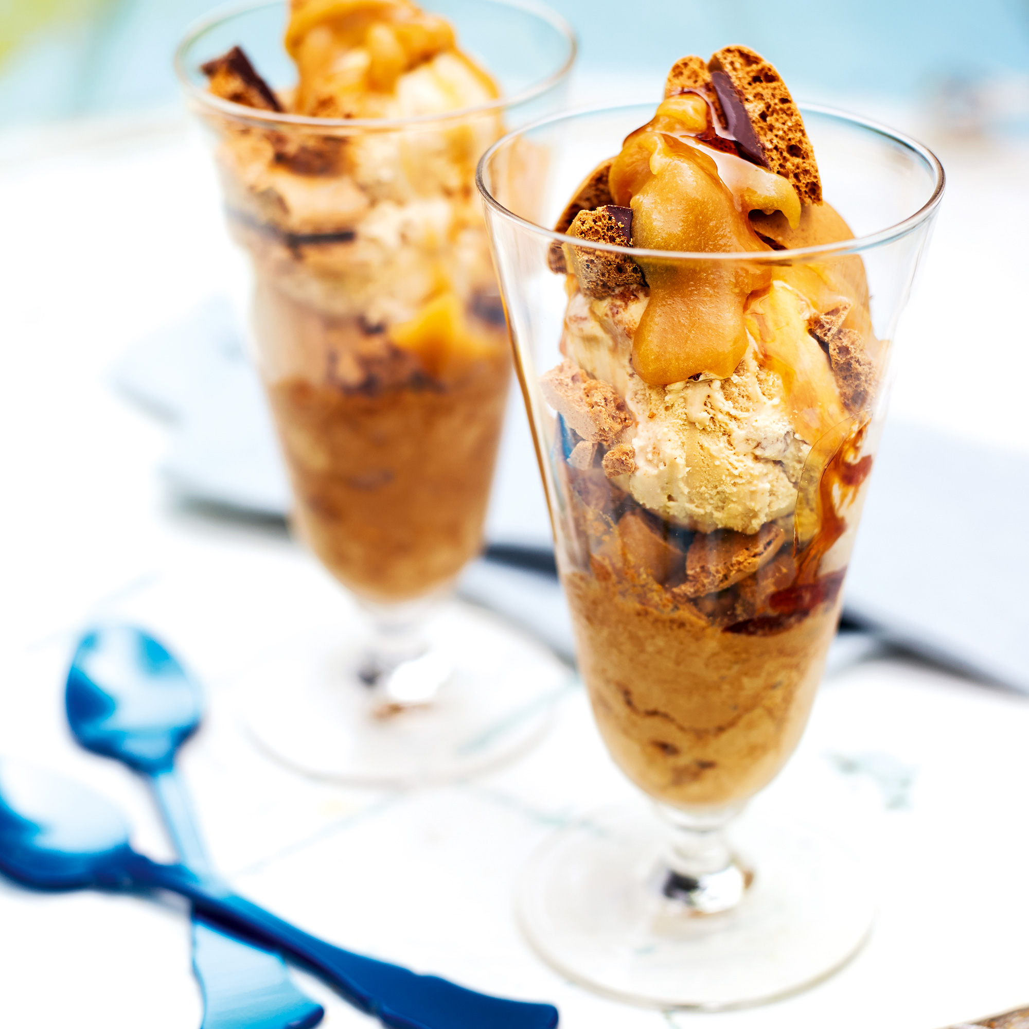 Mocha and Salted Caramel Sundae Mocha and Salted Caramel Sundae