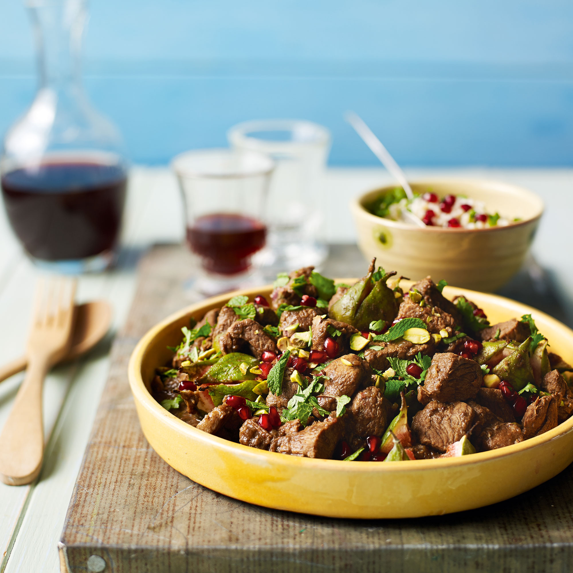 Middle Eastern Lamb with Fresh Figs Middle Eastern Lamb with Fresh Figs
