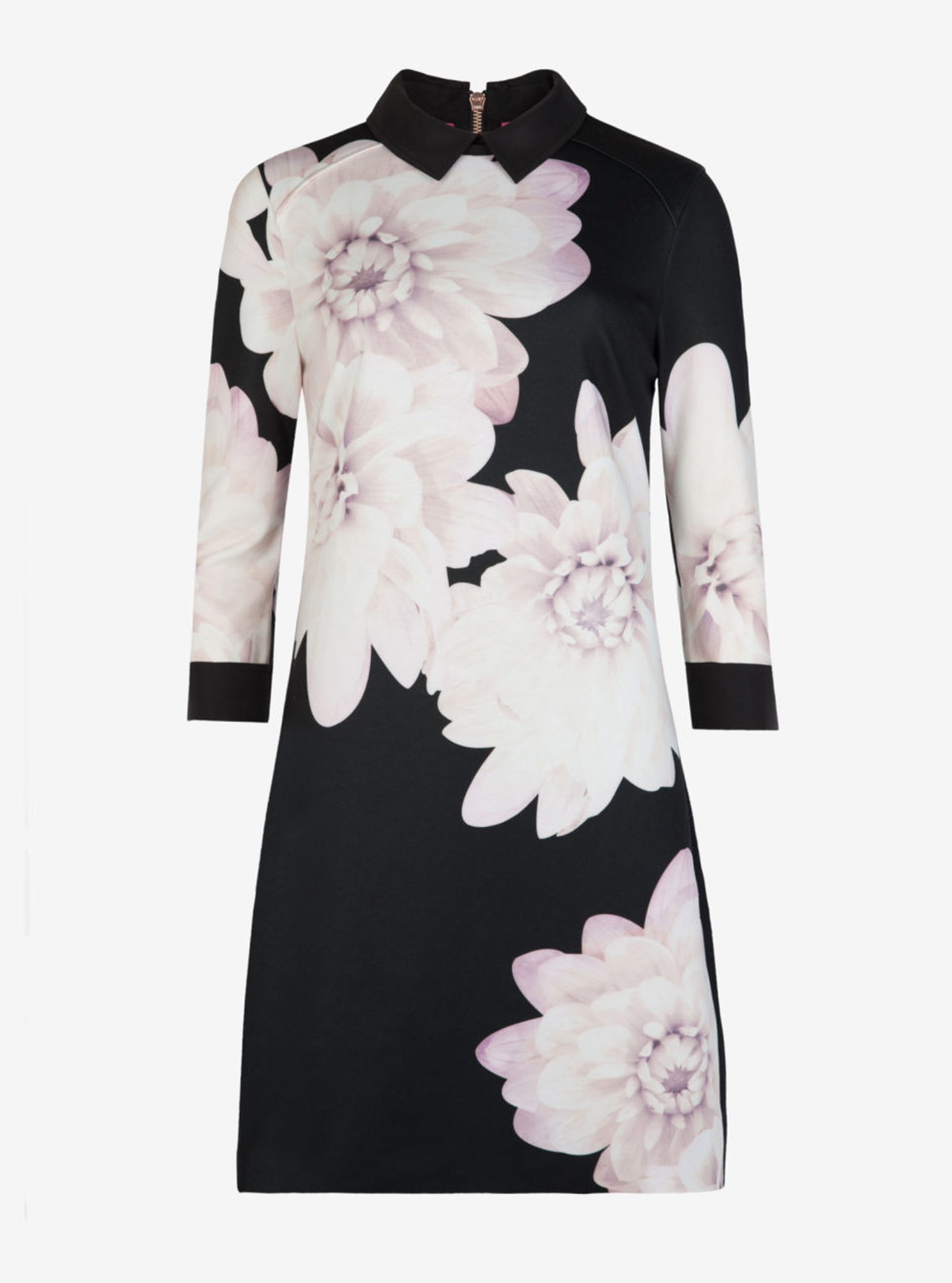 Party dresses: Ted Baker monochrome shift, £139 Party dresses