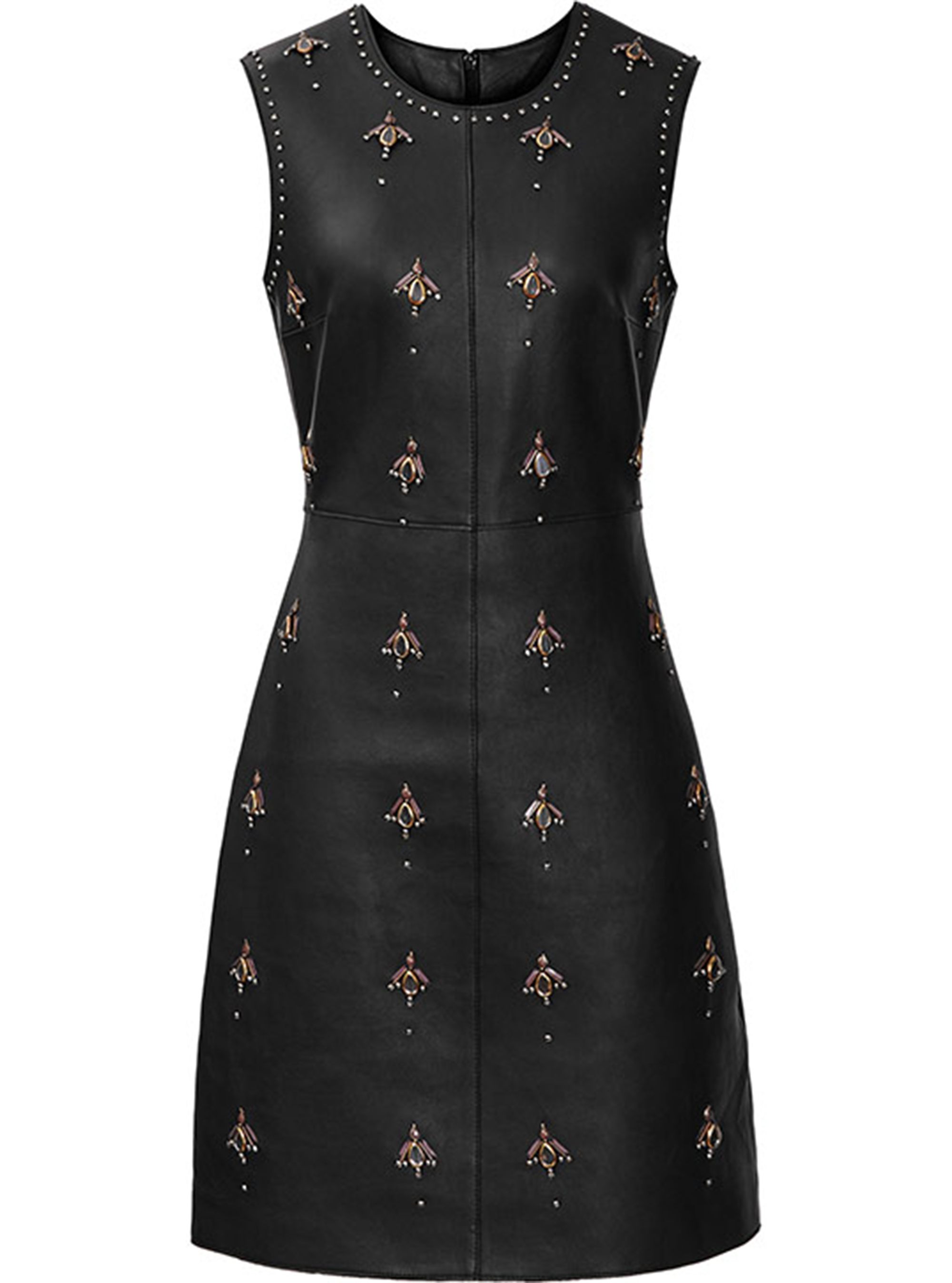 Party dresses: Reiss leather dress, £450 Party dresses