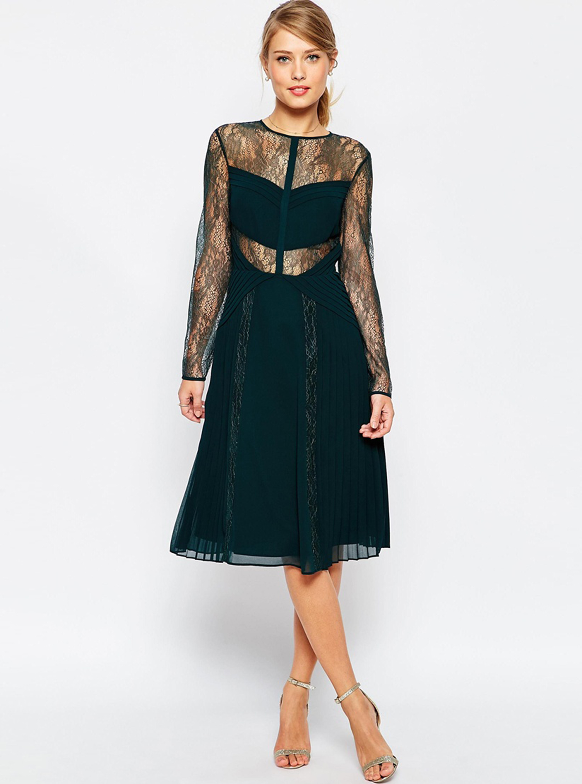 Party dresses: ASOS midi dress, £52 Party dresses