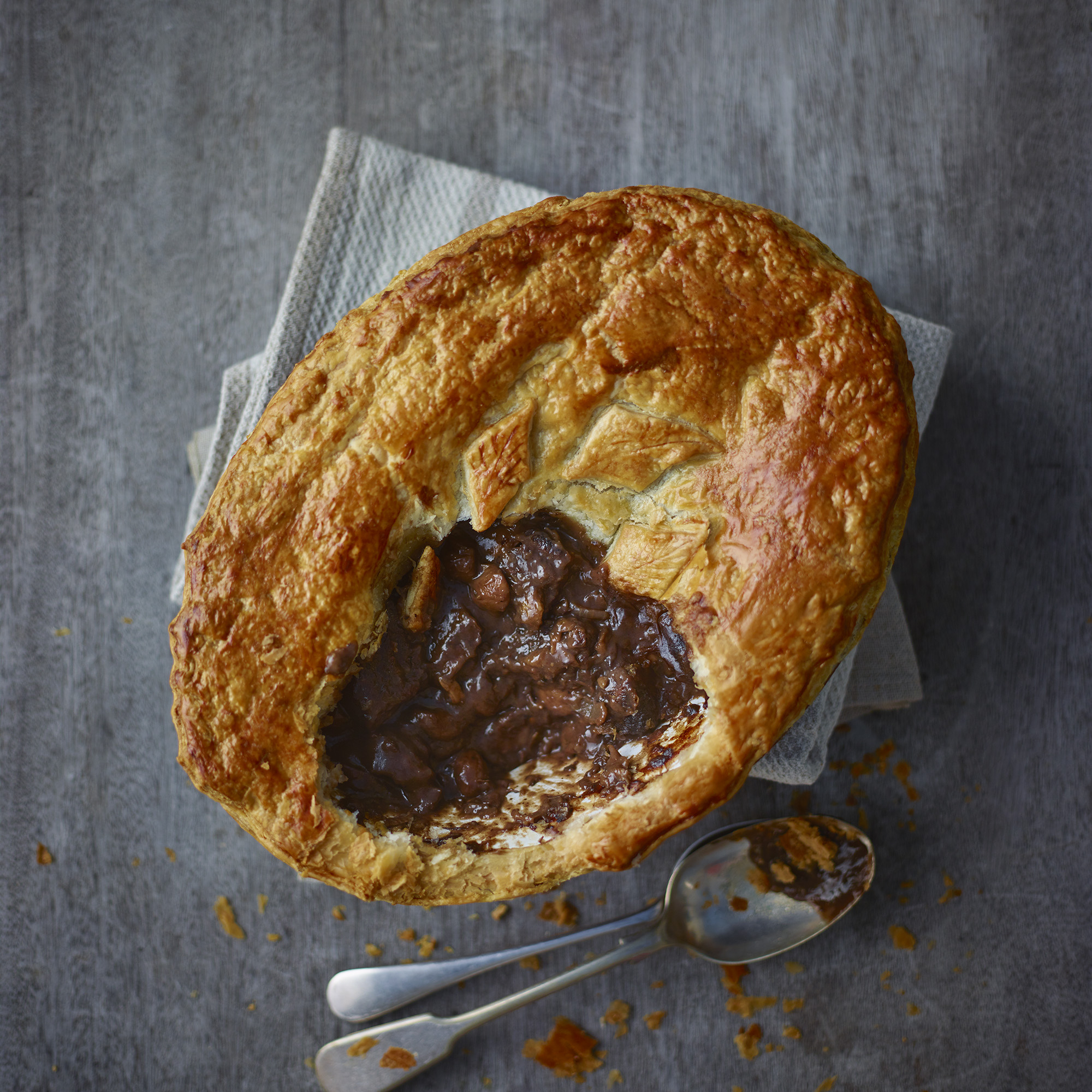 Venison And Mushroom Pie Venison And Mushroom Pie