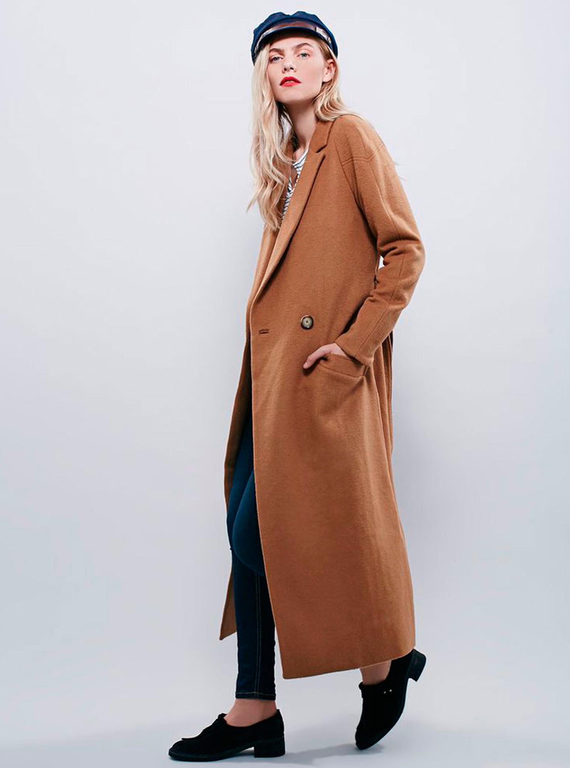 h&m maxi coat