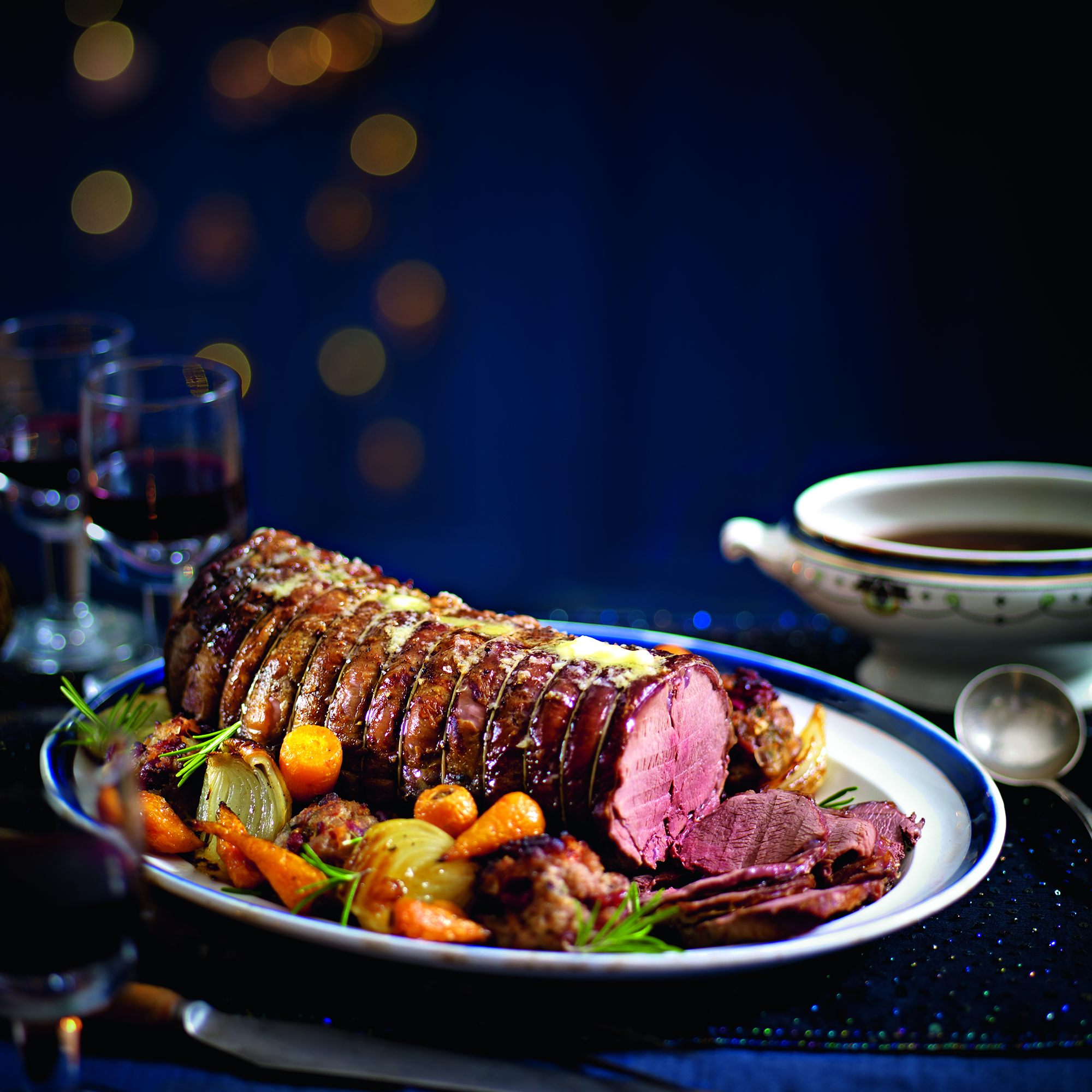 Roast Venison With Cranberry And Sour Cherry Roast Venison with Cranberry and Sour Cherry