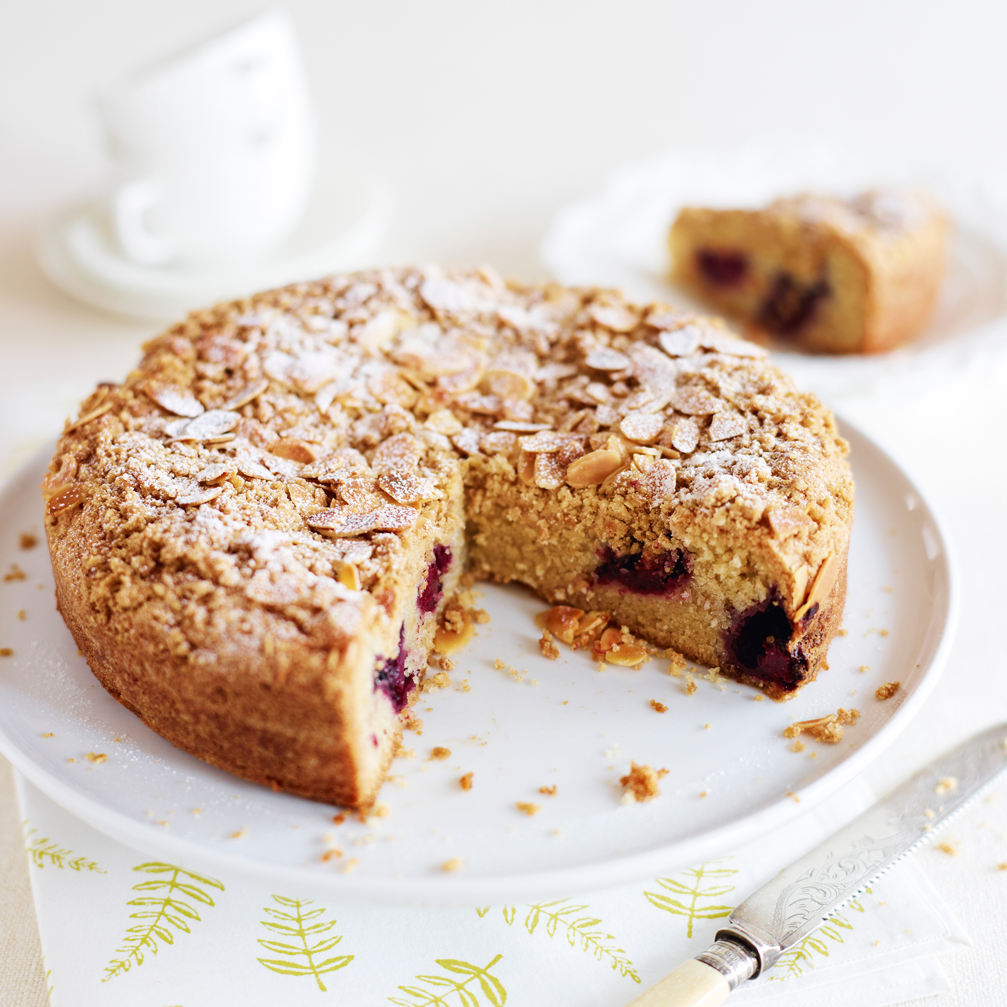 Vegan Blackberry And Almond Cake Vegan Blackberry And Almond Cake