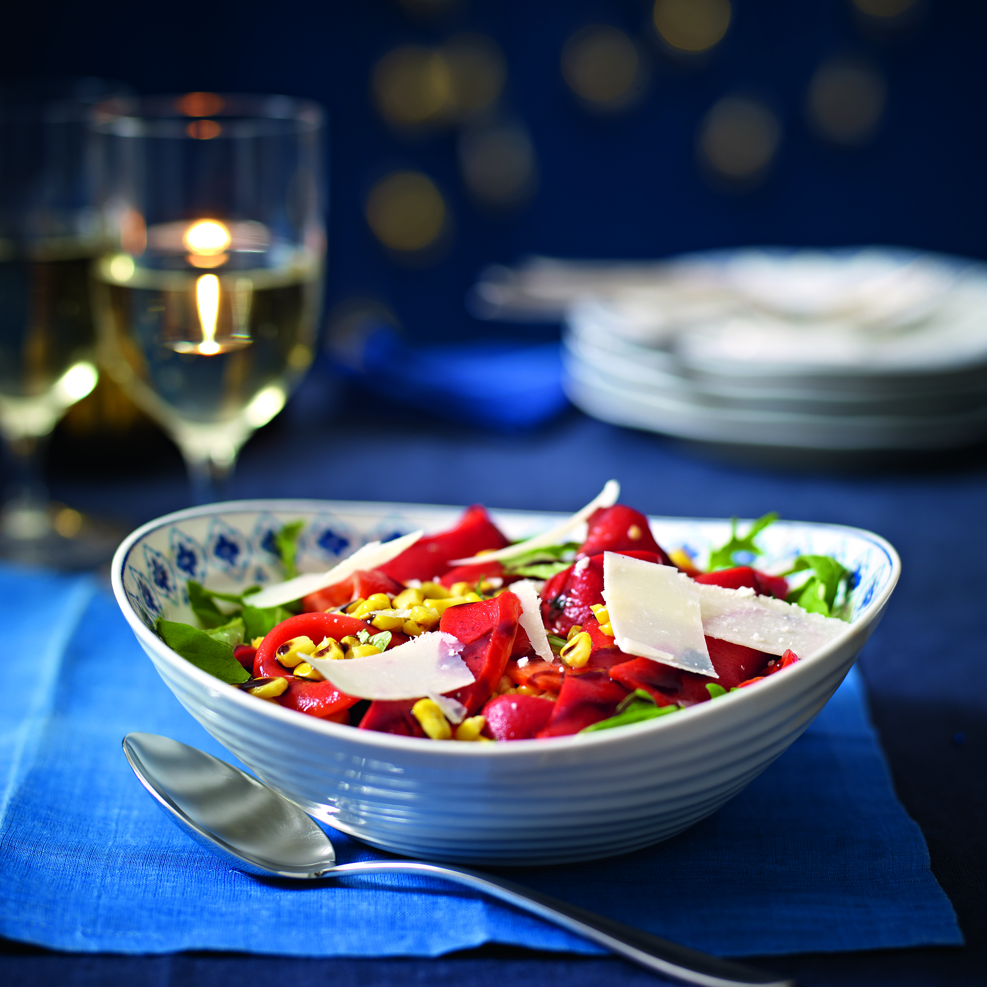 Roasted Pepper And Sweetcorn Salad Roasted Pepper And Sweetcorn Salad