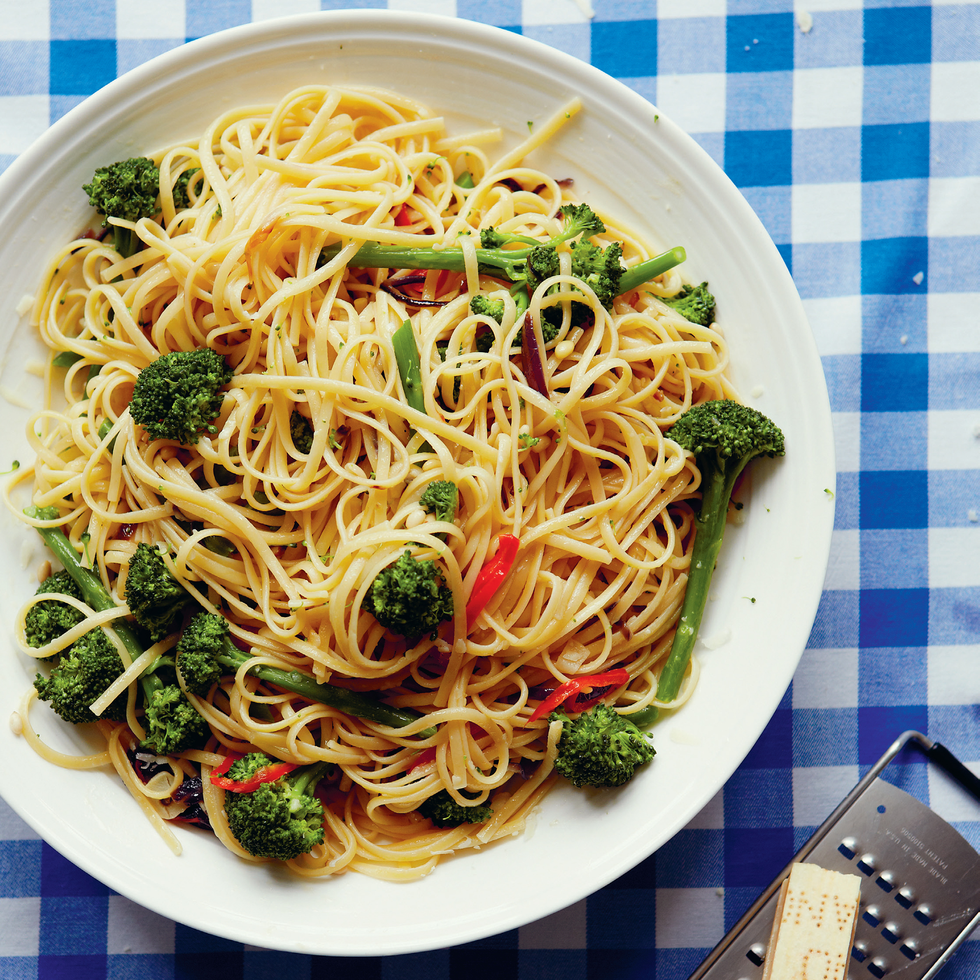 John Torode's Purple Sprouting Broccoli Linguine John Torode's Purple Sprouting Broccoli Linguine
