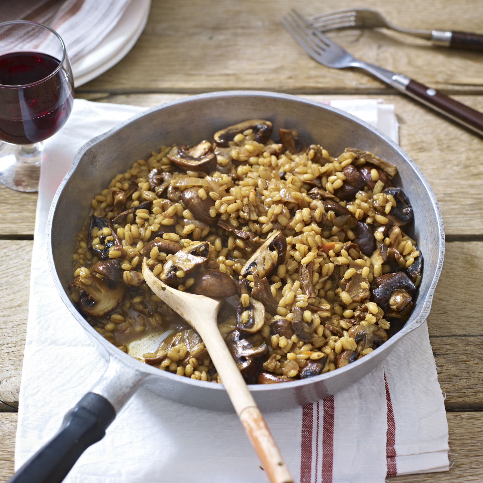 Pearl Barley And Mushroom Risotto Pearl Barley And Mushroom Risotto