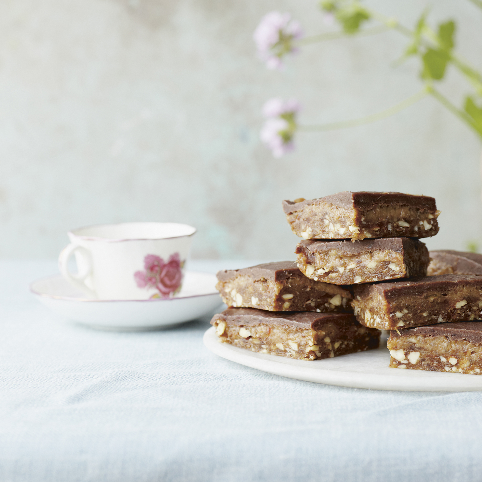 Deliciously Ella's Chocolate Caramel Slices Deliciously Ella's Chocolate Caramel Slices