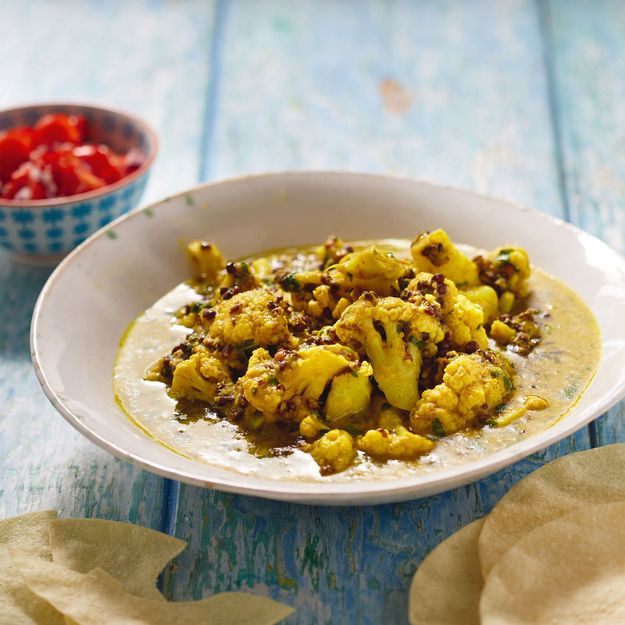 Cauliflower And Lentil Curry Cauliflower And Lentil Curry