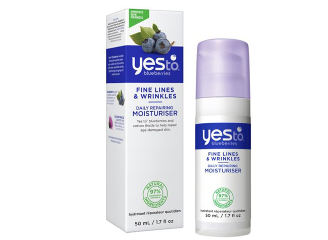 Yes to Blueberries Daily Repairing Moisturiser, £14.99 Yes to