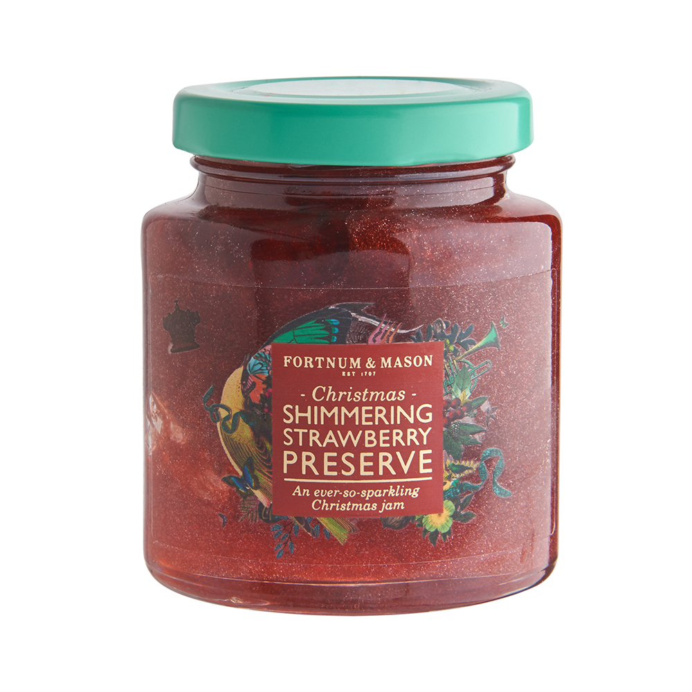 Fortnum & Mason's Christmas Shimmering Strawberry Preserve Fortnum & Mason's Christmas Shimmering Strawberry Preserve