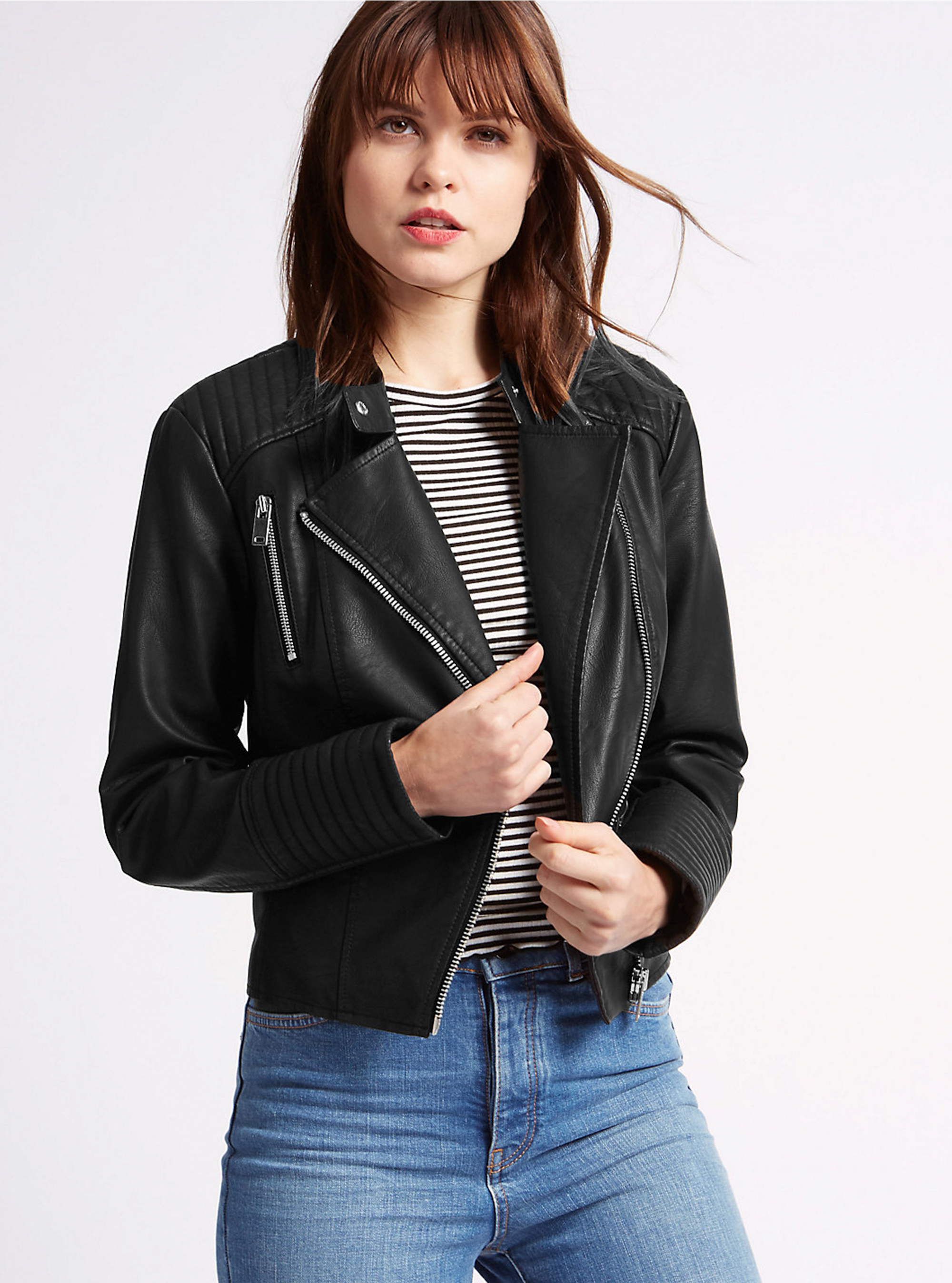 Our Edit: Leather and Faux-Leather Jacket leather jackets