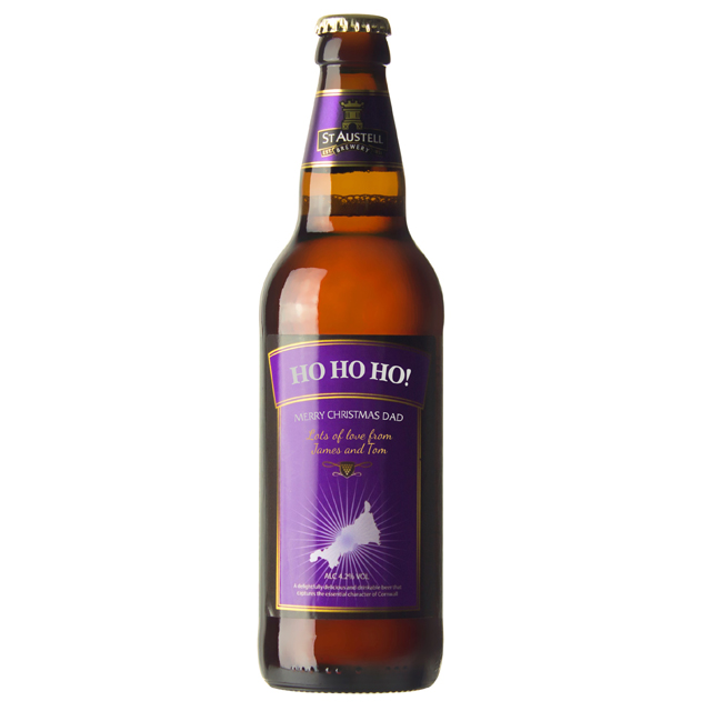 Personalised Cornish beer Personalised Cornish beer