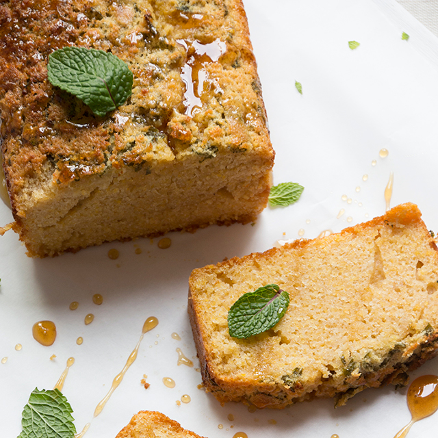 FODMAP Lemon and Mint Loaf FODMAP Lemon and Mint Loaf