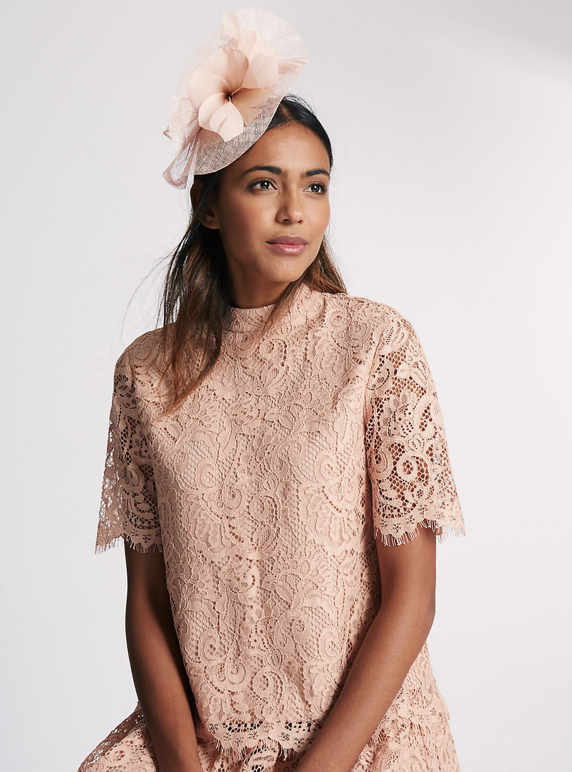 Hats & Fascinators Shell Fascinator, £29.50, Marks & Spencer