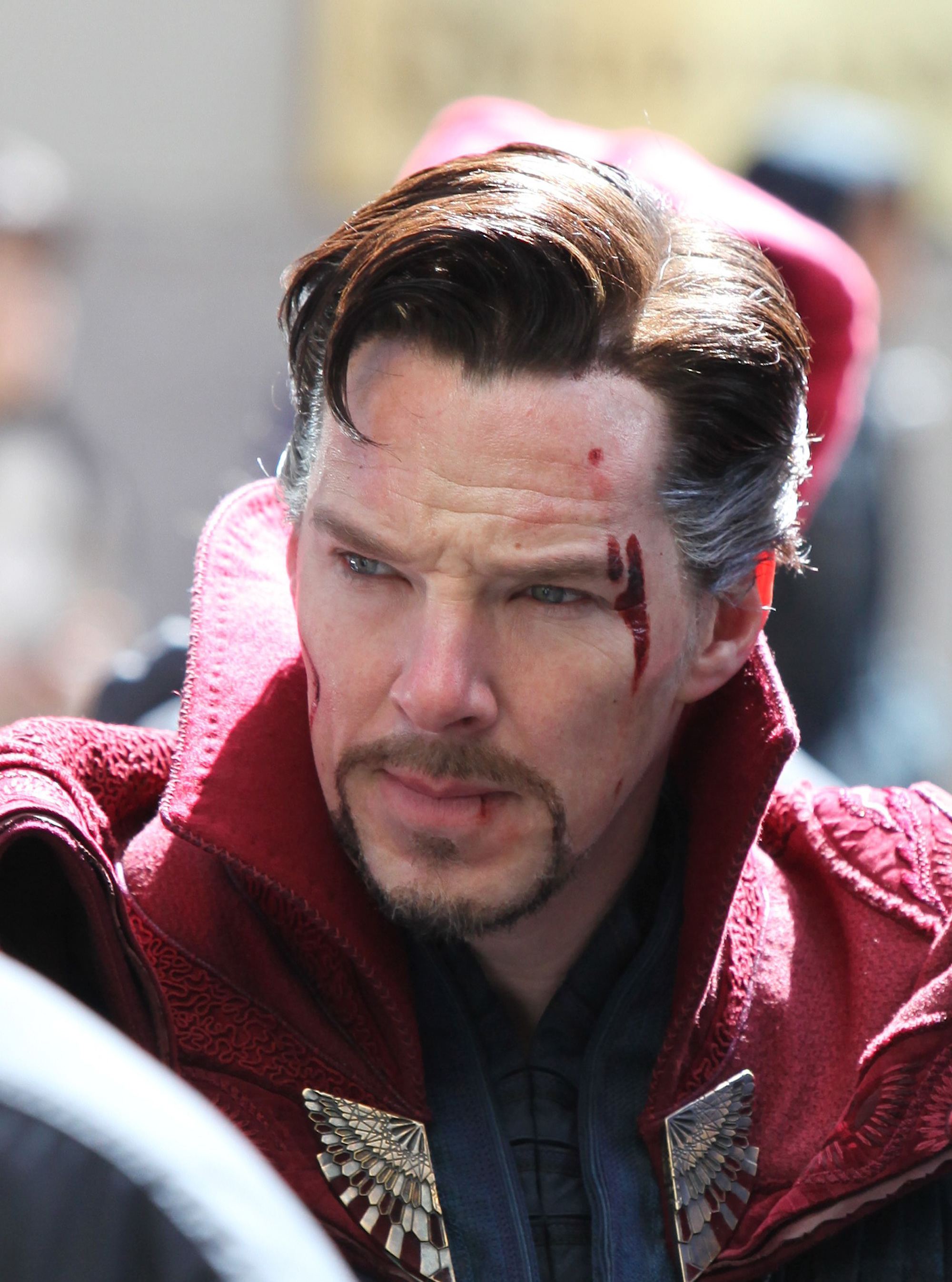 Behind The Scenes Photos From Benedict Cumberbatch's New Film - Woman